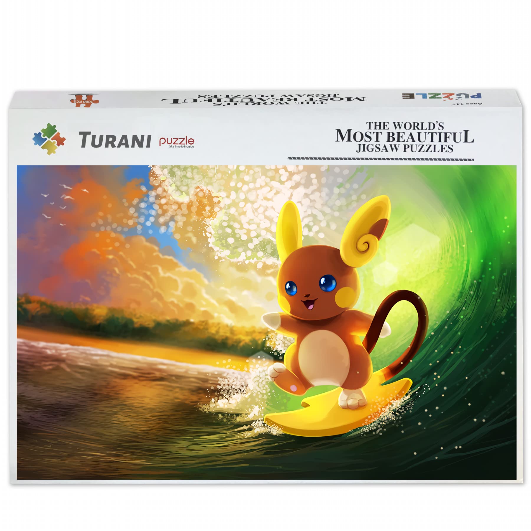 Turani 300 Piece Wooden Jigsaw Puzzles for Adults - Premium Quality Wooden Puzzle Set - Perfect for Relaxation, Family Game Night & Home Decor