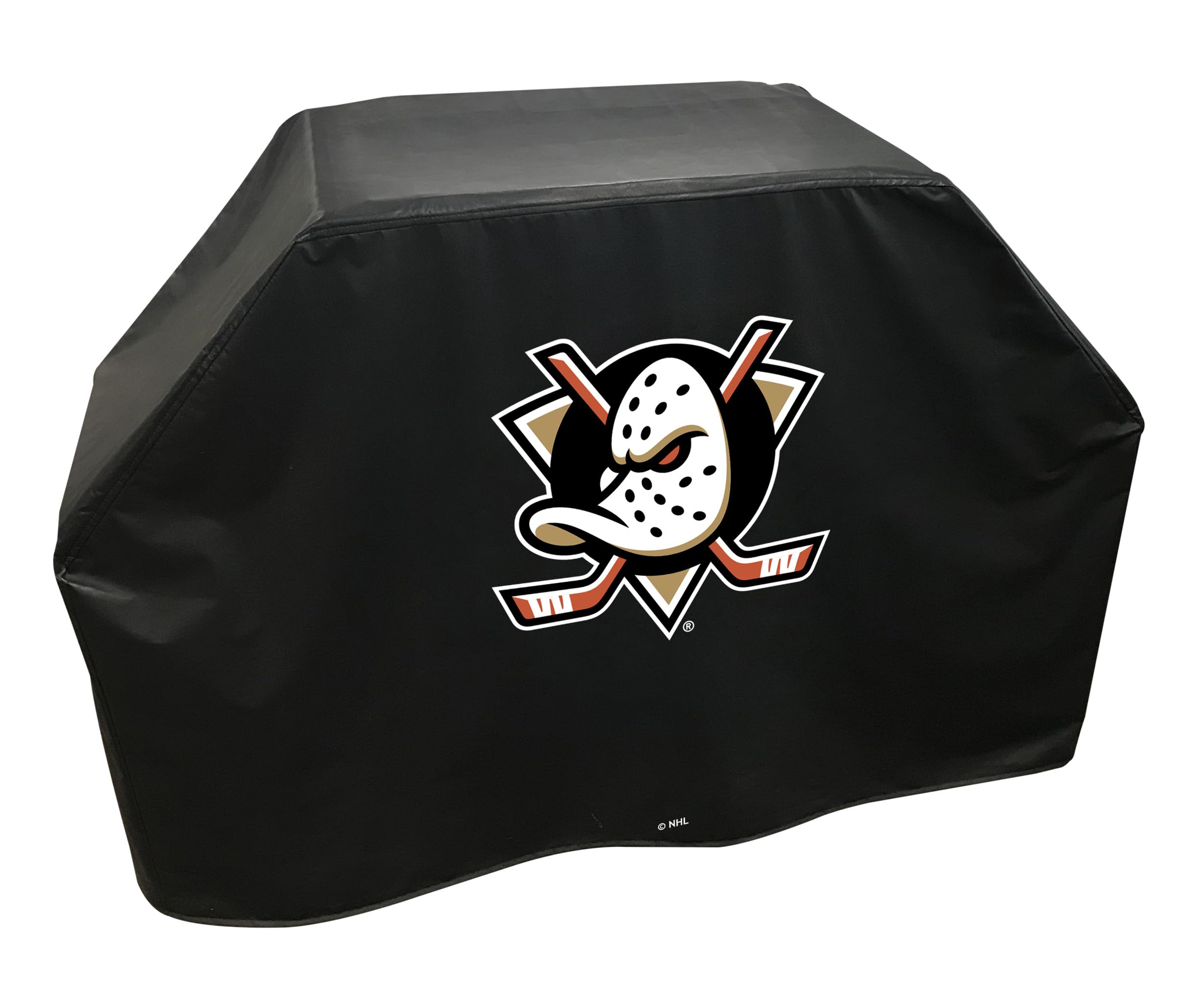 Holland Bar Stool Co. Anaheim Ducks Grill Cover - Waterproof BBQ Grill Cover for Outdoor Cooking, Tailgating & Game Day Parties