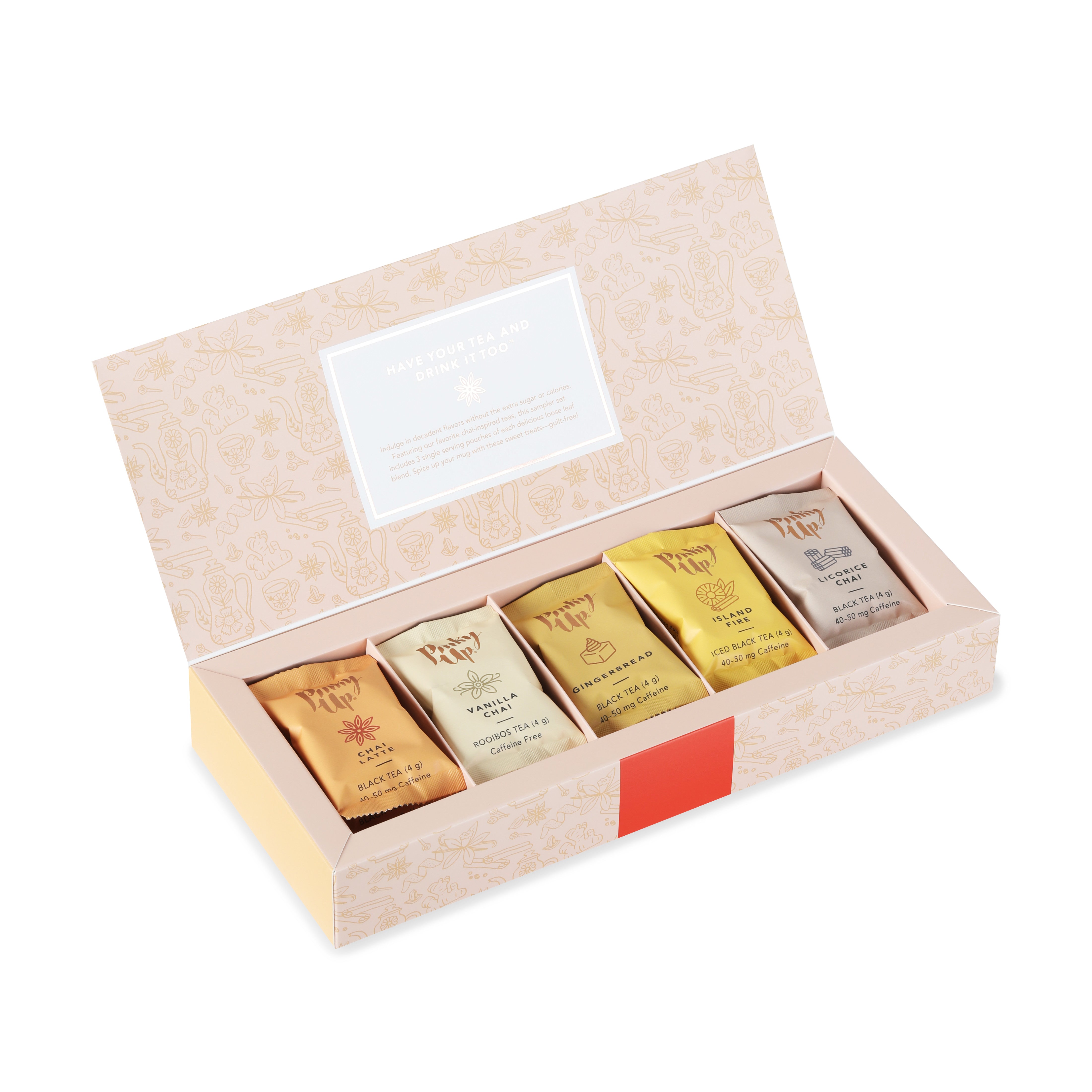 Organic Chai Loose Leaf Tea Sampler - 6 Premium Spiced Black Tea Blends for Home Brewing | Perfect for Morning Boost, Afternoon Relaxation & Tea Ceremonies