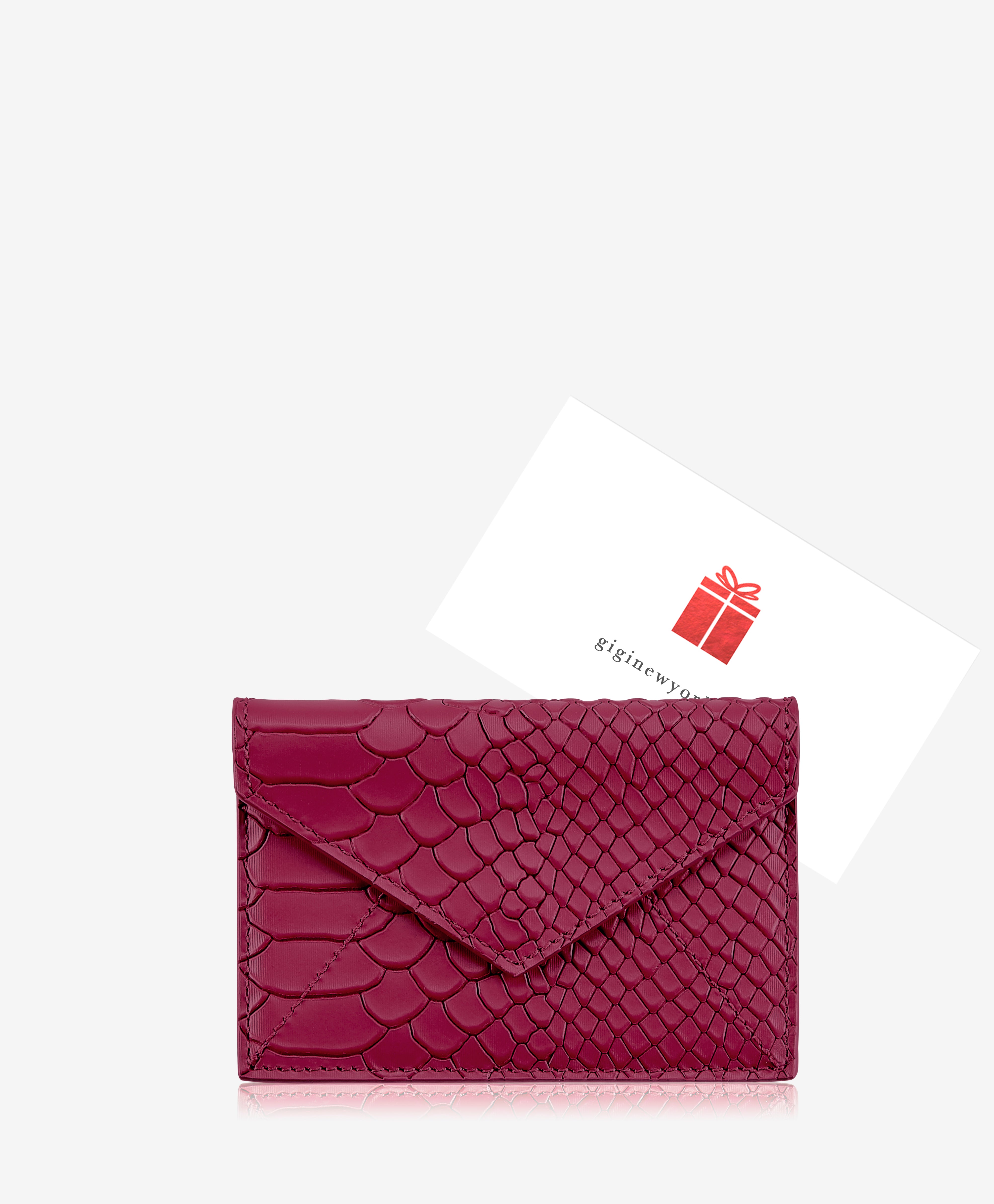Personalized Leather Gift Card Holder - Custom Engraved Wallet for Credit Cards, Gift Cards & Cash - Perfect for Holidays, Birthdays & Corporate Gifting