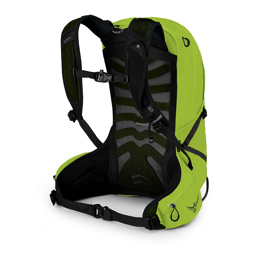 Osprey Talon 11L Men's Lightweight Hiking Backpack with Hipbelt - Breathable & Durable Daypack for Outdoor Adventures - Perfect for Hiking, Camping & Travel (Limon Green, S/M)