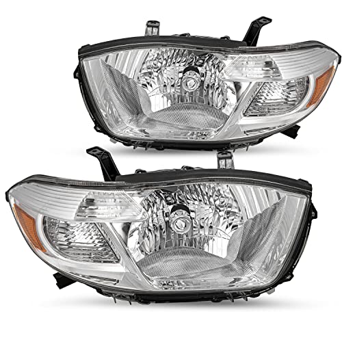 Chrome Housing with Amber Reflector