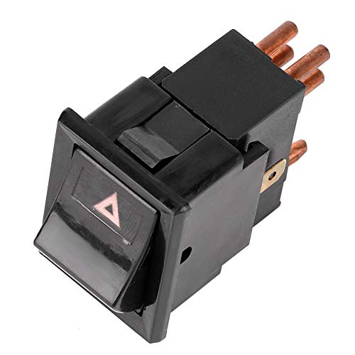 Land Rover Defender 90 110 Hazard Warning Lamp Switch - YUF101490 Emergency Flash Light Replacement Part for Off-Road Safety & Vehicle Maintenance