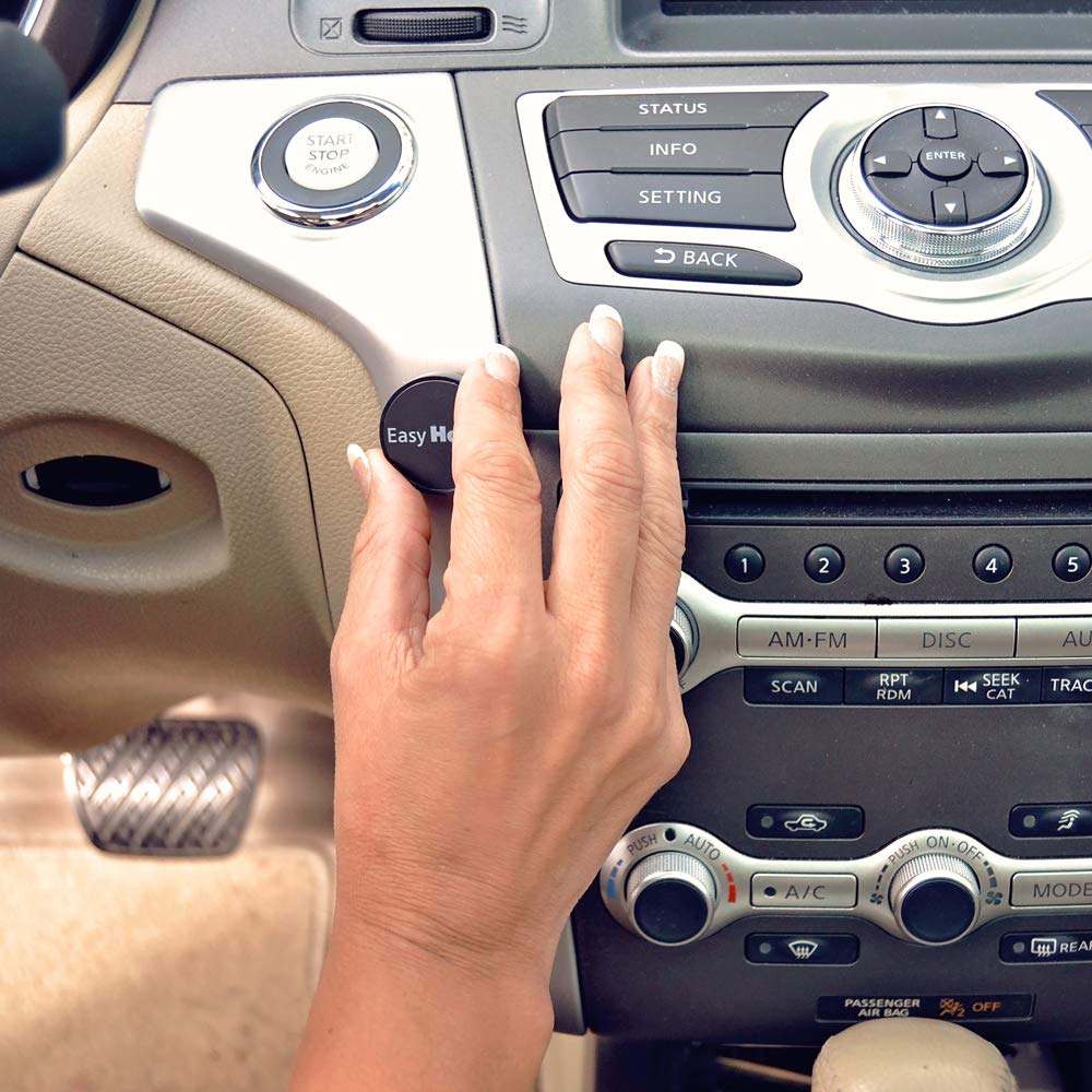 EasyHold Magnetic Cell Phone Holder - Universal Mount for All Phone Sizes (iPhone & Android) - Strong Adhesive for Desk, Wall & Car Dashboard - Perfect for Home Office, Kitchen & Road Trips
