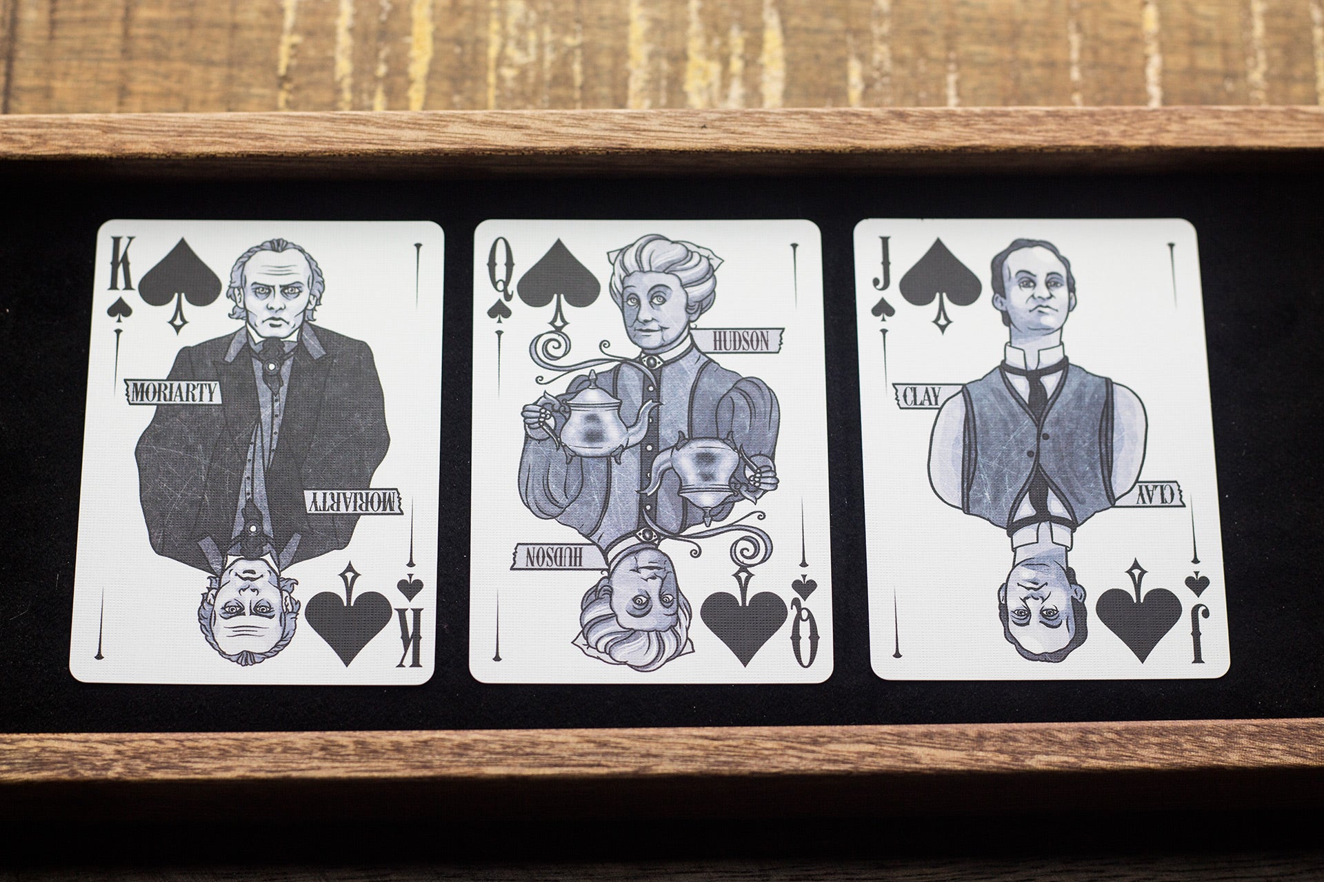 Sherlock Holmes Moriarty Edition V2 Playing Cards - Premium Collectible Deck for Card Games, Magic Tricks & Poker Nights - Perfect Gift for Mystery Fans & Card Collectors
