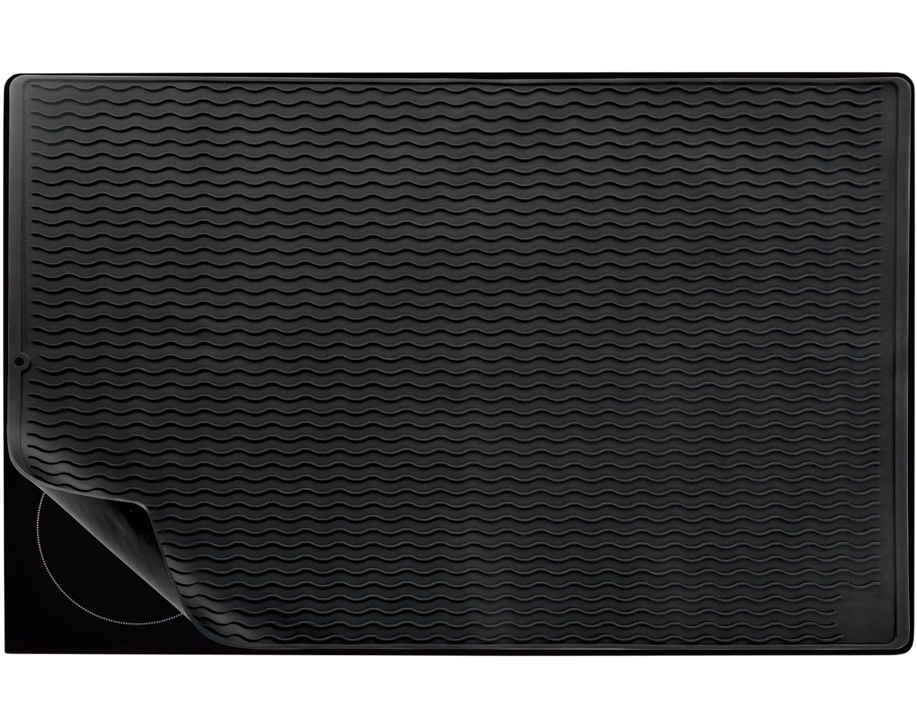 **OTraki 28 x 20 Inch Silicone Stove Top Cover – Heat-Resistant Electric & Induction Cooktop Mat, Washable Kitchen Counter Protector – Perfect for Cooking, Dish Drying & Countertop Protection**
