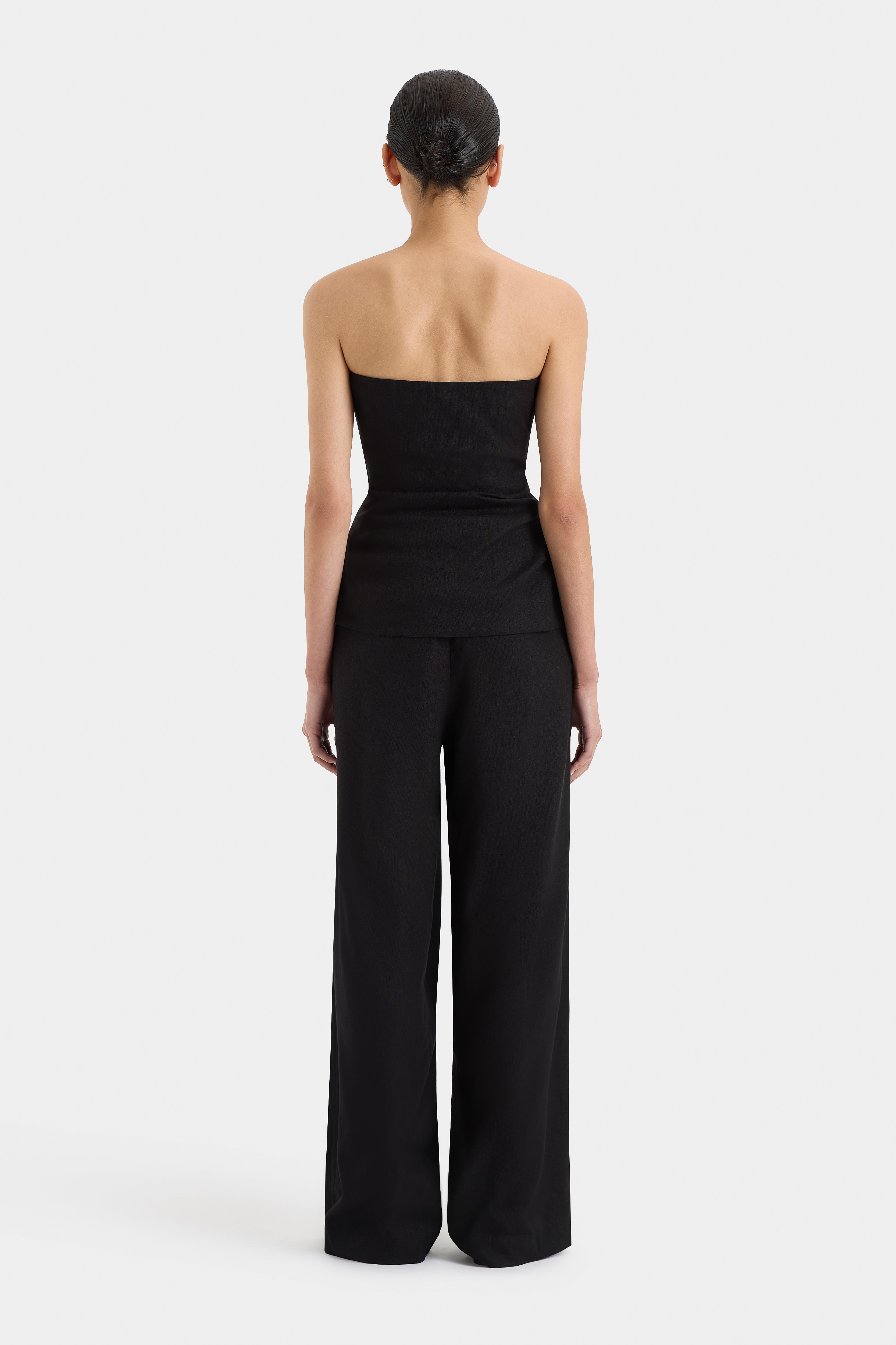 Dorian Wide Leg Pants for Women - High Waisted Flowy Palazzo Trousers - Comfortable Stretchy Lounge Pants for Work, Yoga & Casual Wear