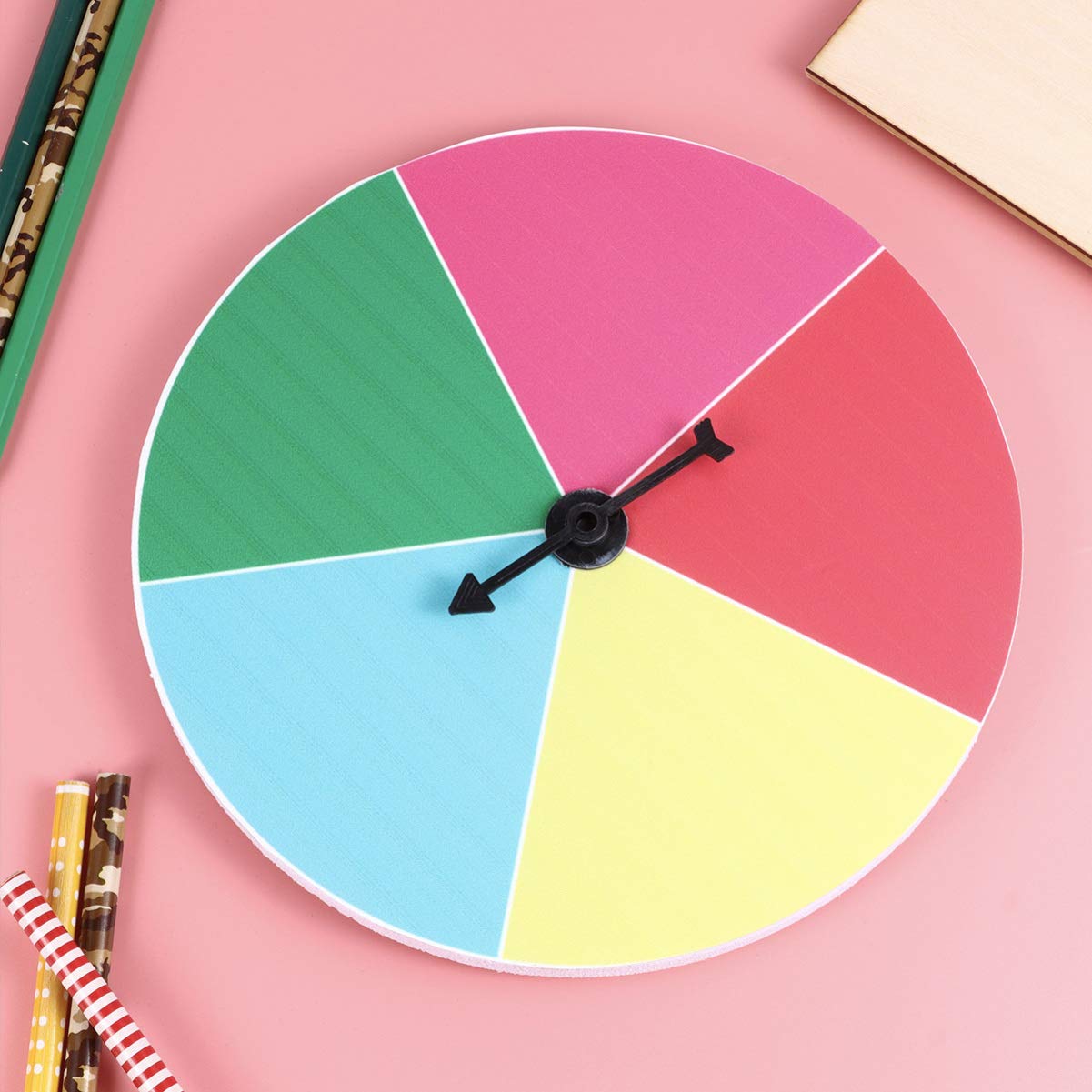 NUOBESTY Prize Wheel Toy - Tabletop Game for Kids & Family Fun