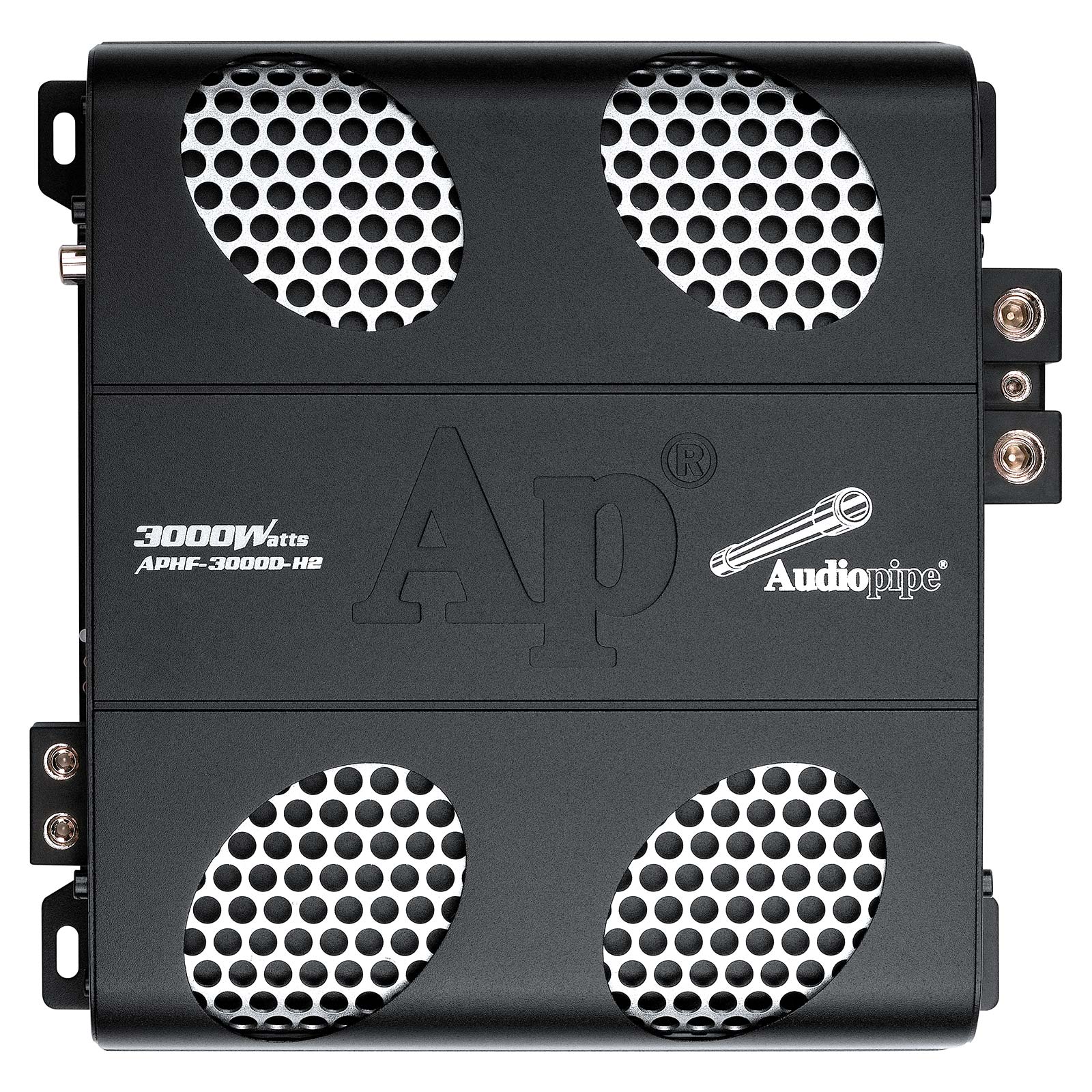 3000W Class D Mosfet Amplifier 2 Ohm - APHF 3000D H2 High Power Car Audio Amp for Subwoofers & Speakers | Perfect for Car Audio Systems, Home Theater & DJ Setups