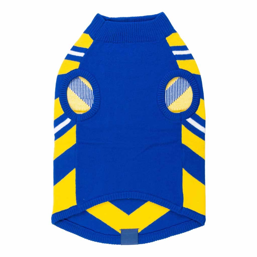 Parramatta Eels Dog Sweater - Officially Licensed NRL Pet Apparel for Small & Medium Dogs - Perfect for Game Day & Cold Weather