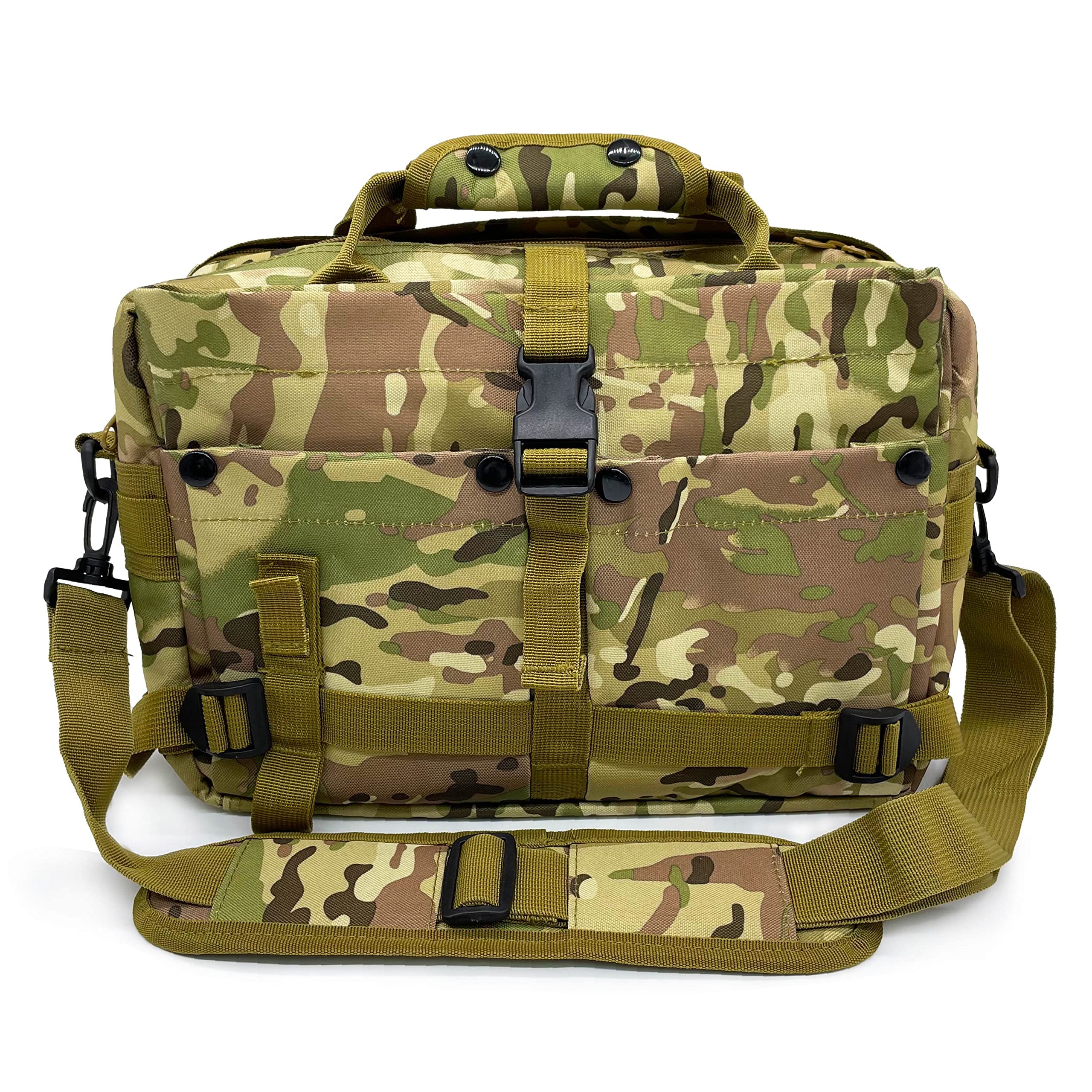 Jaegvida Tactical Tablet Messenger Bag - Waterproof Crossbody Laptop Bag for Men & Women - Perfect for Commuting, Travel & Outdoor Adventures