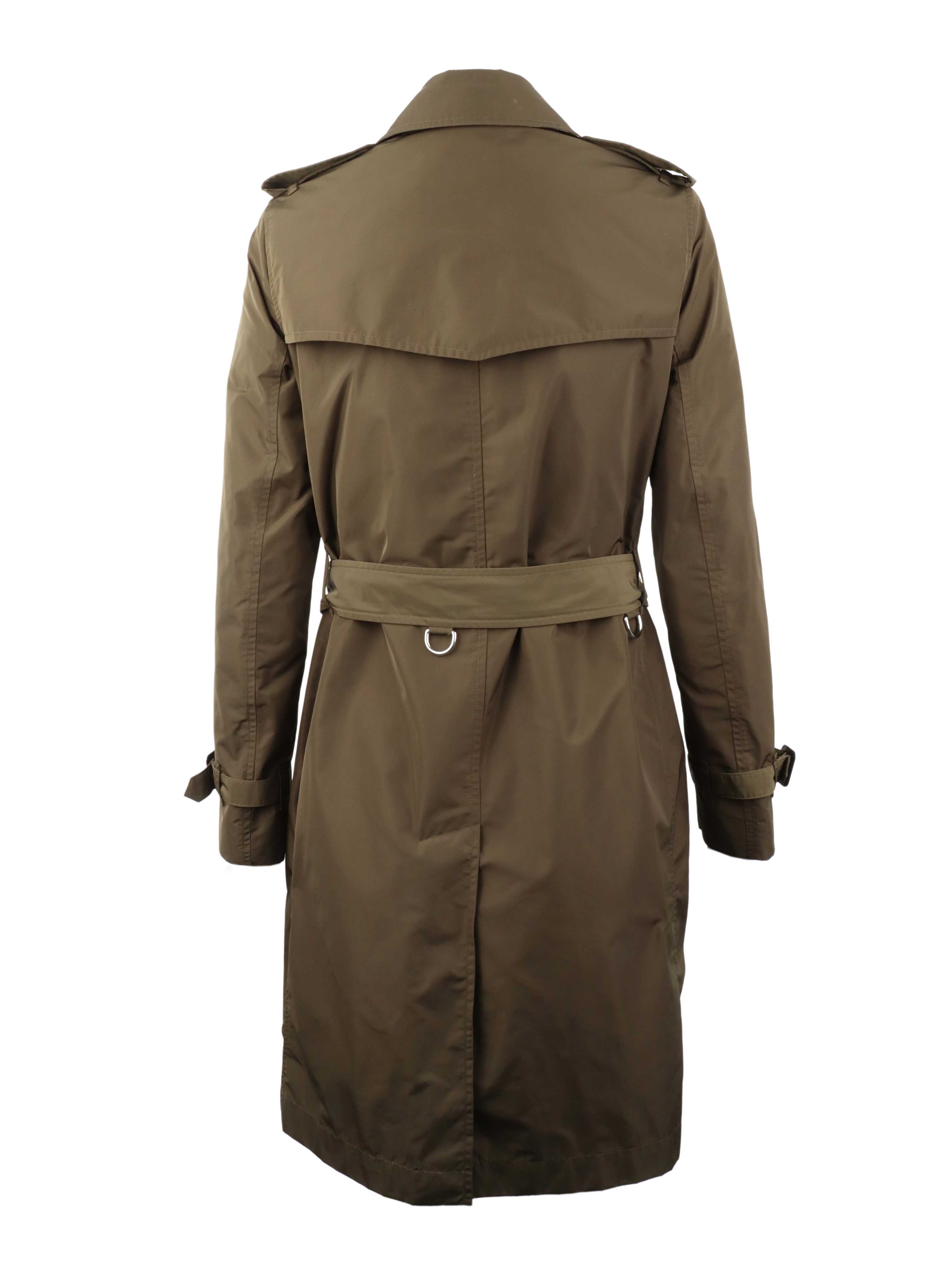 Burberry Khaki Trench Coat for Women - Classic Waterproof Raincoat with Belt | Perfect for Office, Travel & Fall Fashion