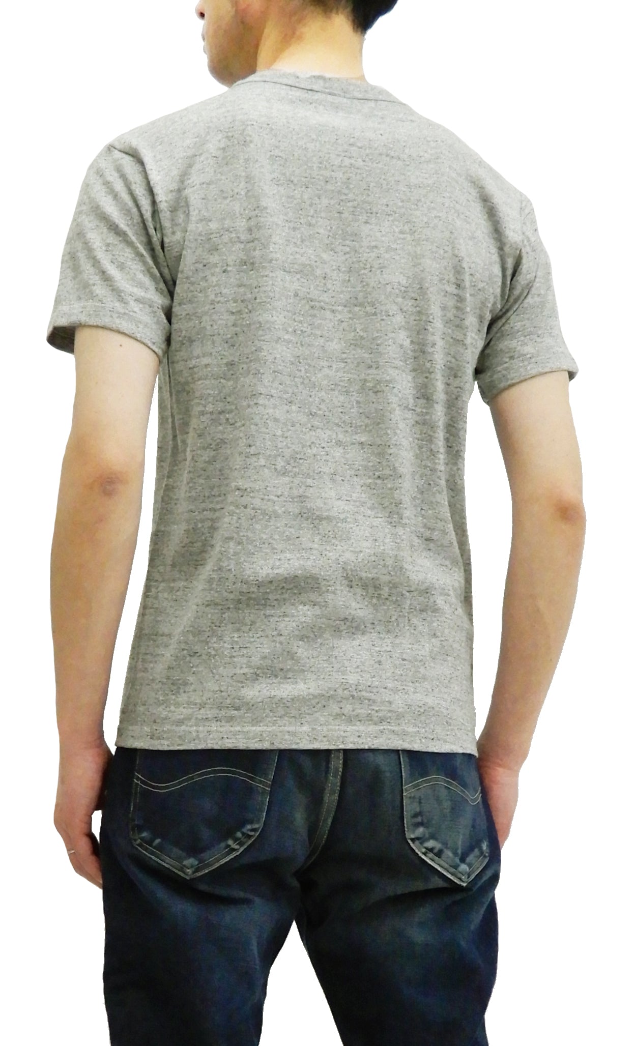 Whitesville 2 Pack Men's Plain Short Sleeve Loopwheeled T-Shirts by Toyo Enterprises - WV73544 113 Heather Gray - Casual Wear, Street Style & Everyday Comfort