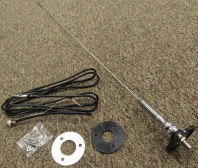 High Gain AM/FM Radio Antenna with 96-Inch Cable - Enhanced Signal Reception for Home, Car, and Outdoor Use