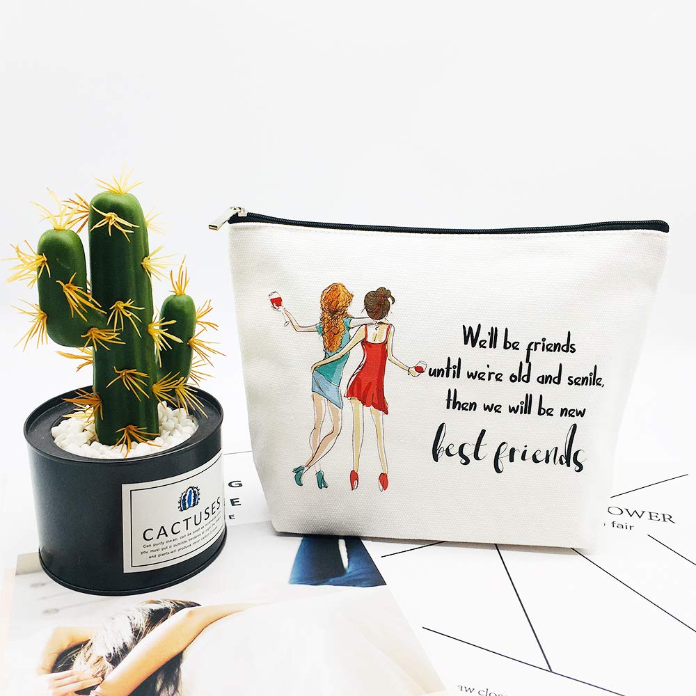 Personalized Makeup Bag for Women - Custom Cosmetic Pouch Gift for Birthday, Christmas, Anniversary | Great for Travel, Gym & Everyday Use