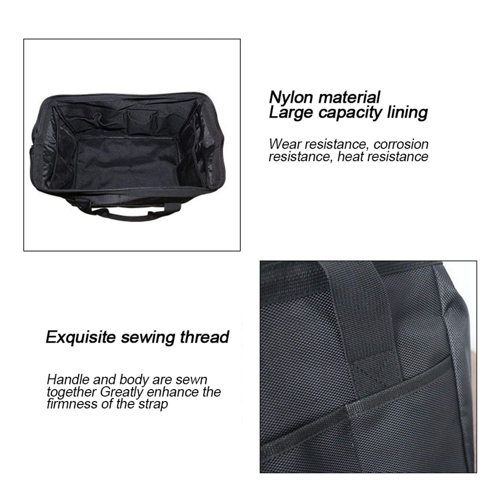 Professional Nylon Hairdressing Tool Bag - Portable Salon Organizer for Cosmetics, Scissors & Styling Tools | Perfect for Home, Salon & Travel Use
