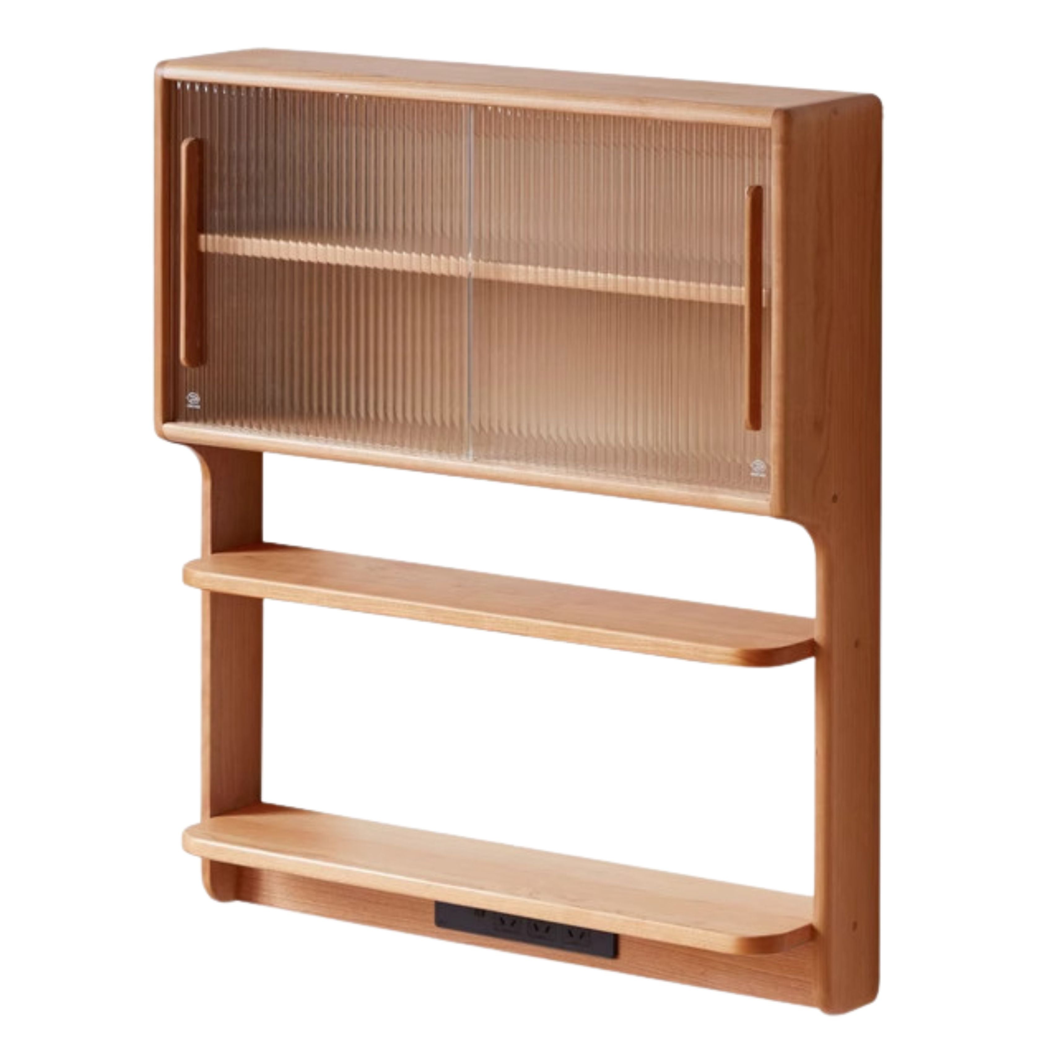 30.7х6.7х35.8 inch / 78х17х91 cm / Cherry color/ Cherry wood  Hanging cabinet