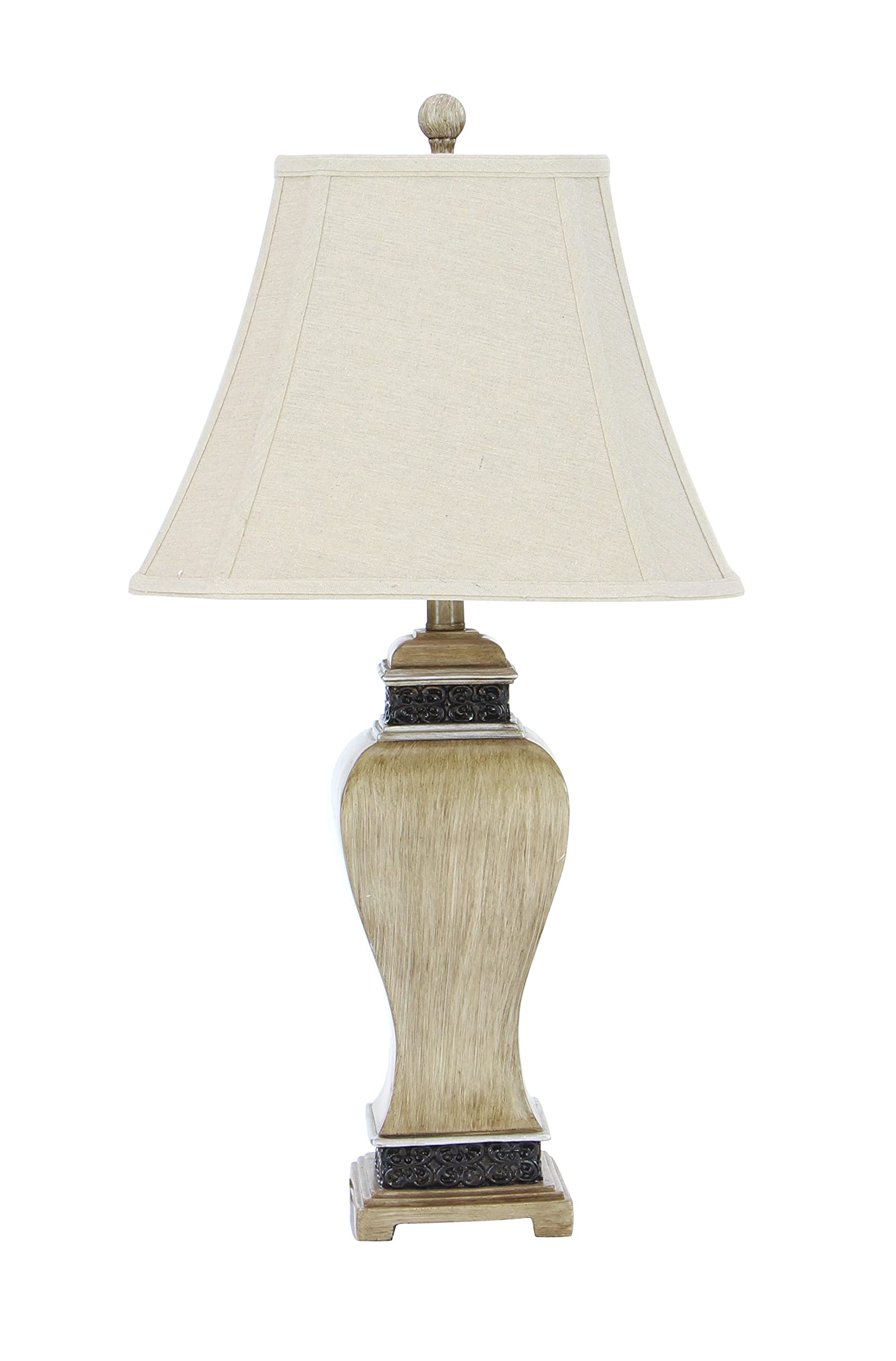 Deco 79 Polystone Table Lamp Set of 2 - 15