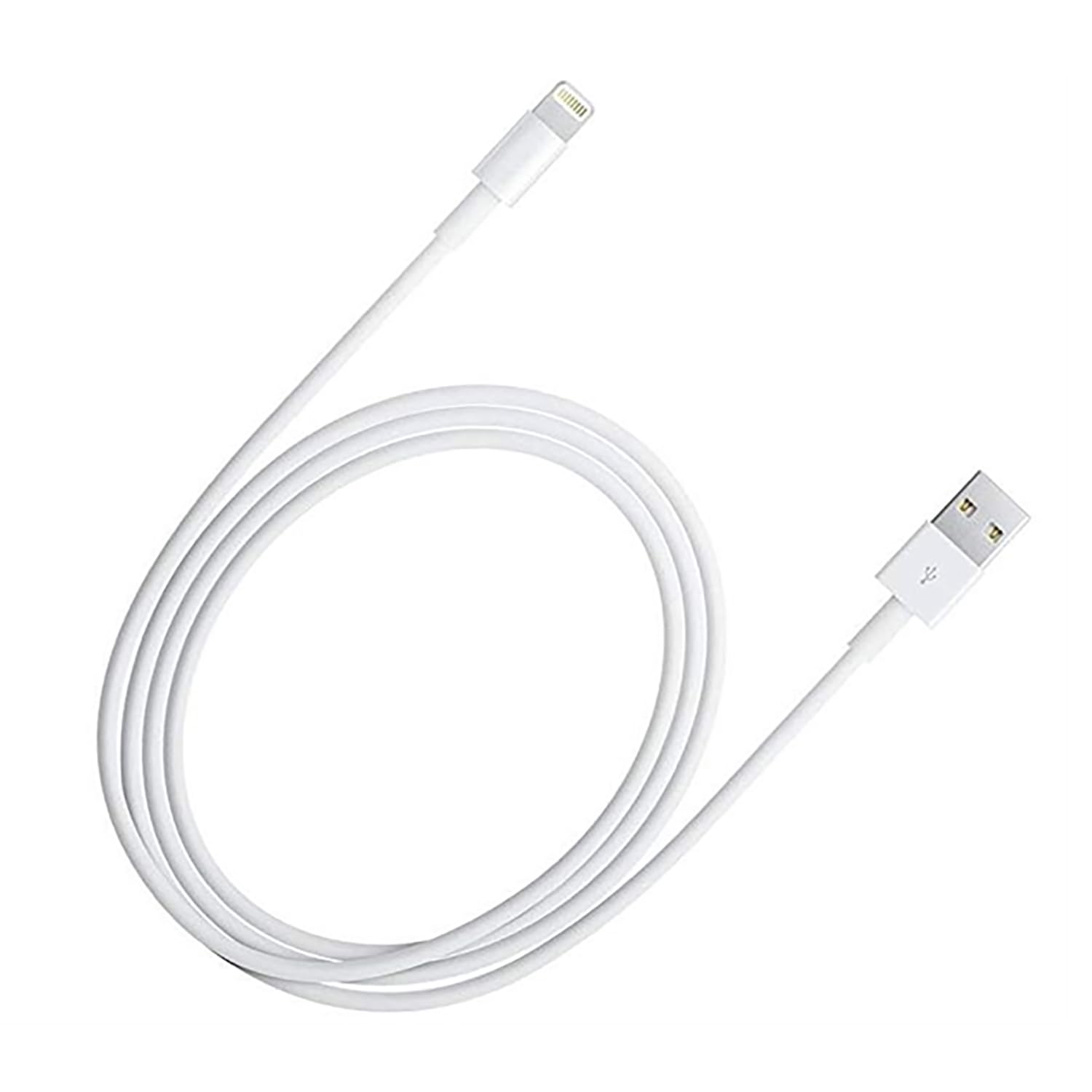Apple MFi Certified USB A to Lightning Cable 9.8ft (3M) - Fast Charging & Data Sync for iPhone/iPad - White (11123) - Perfect for Home, Office & Travel Use