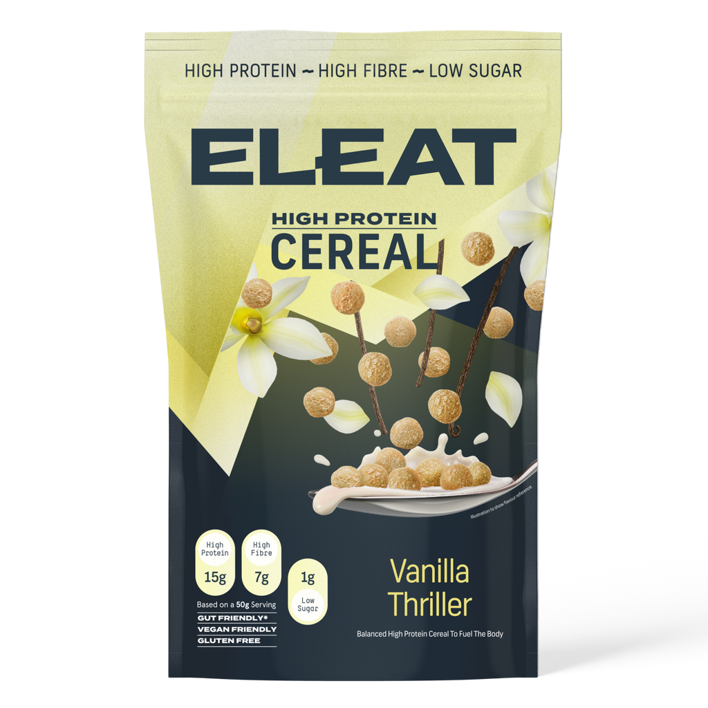 Eleat Balanced High Protein Cereal 250g - Healthy Breakfast & Snack for Fitness, Weight Loss & Active Lifestyle