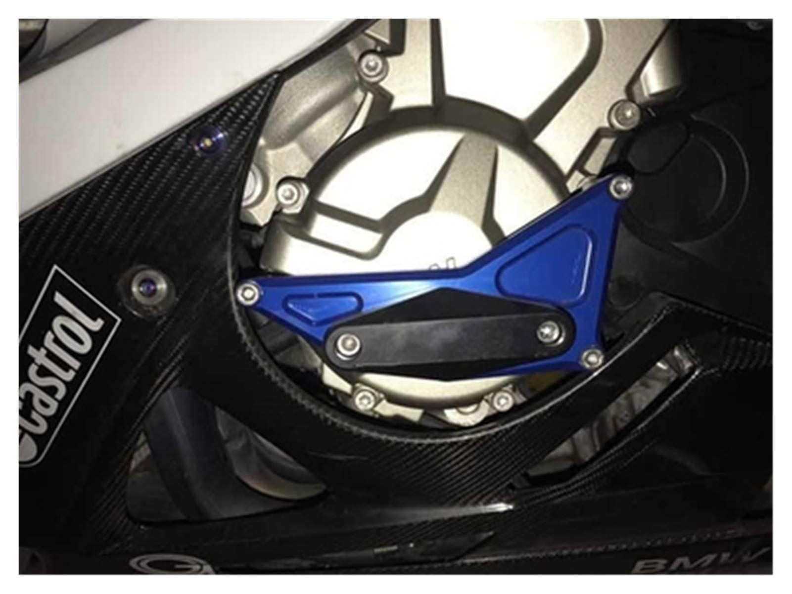 BMW S1000RR Motorcycle Crash Protection Kit (2015-2017) - CNC Aluminum Frame Sliders & Engine Guards | Durable Motorcycle Accessories for Racing & Street Riding Safety