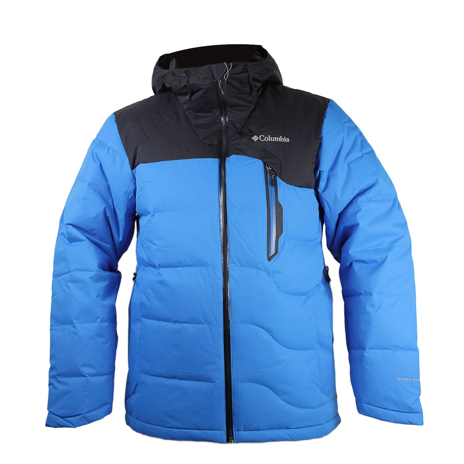 Columbia Men's Powder Down Jacket - Lightweight Insulated Winter Coat for Hiking, Skiing & Outdoor Activities | Water-Resistant & Warm Puffer Jacket