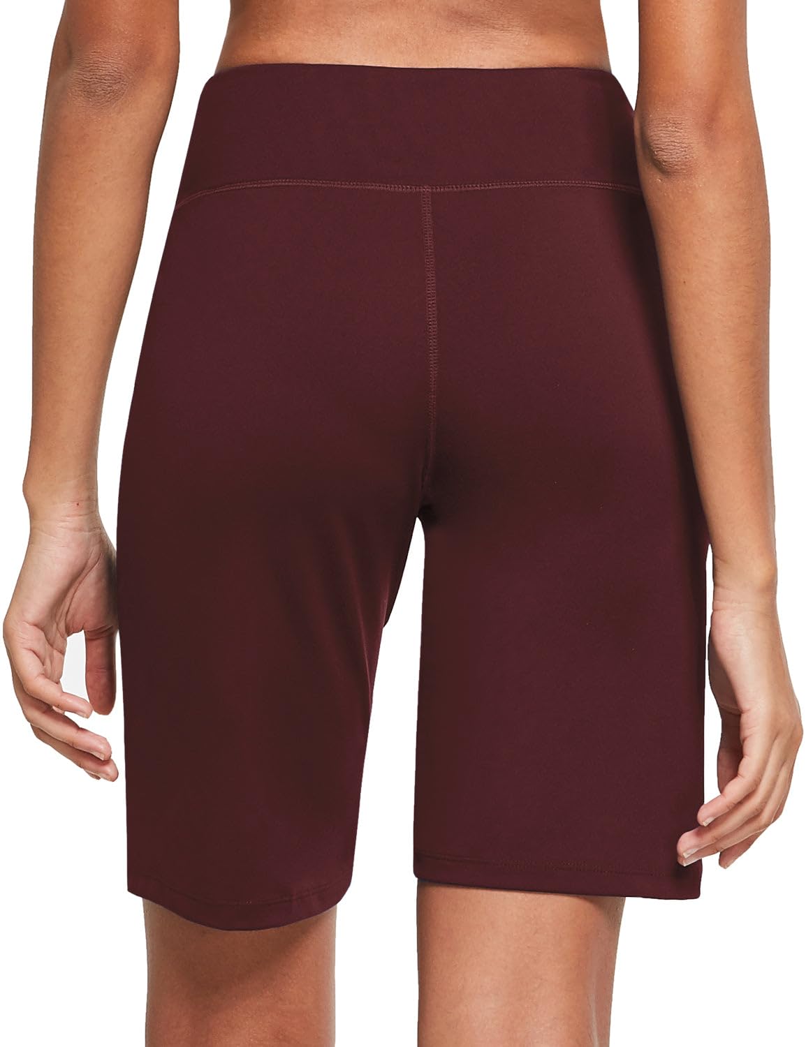 BALEAF Women's High Waisted Bermuda Long Shorts 10