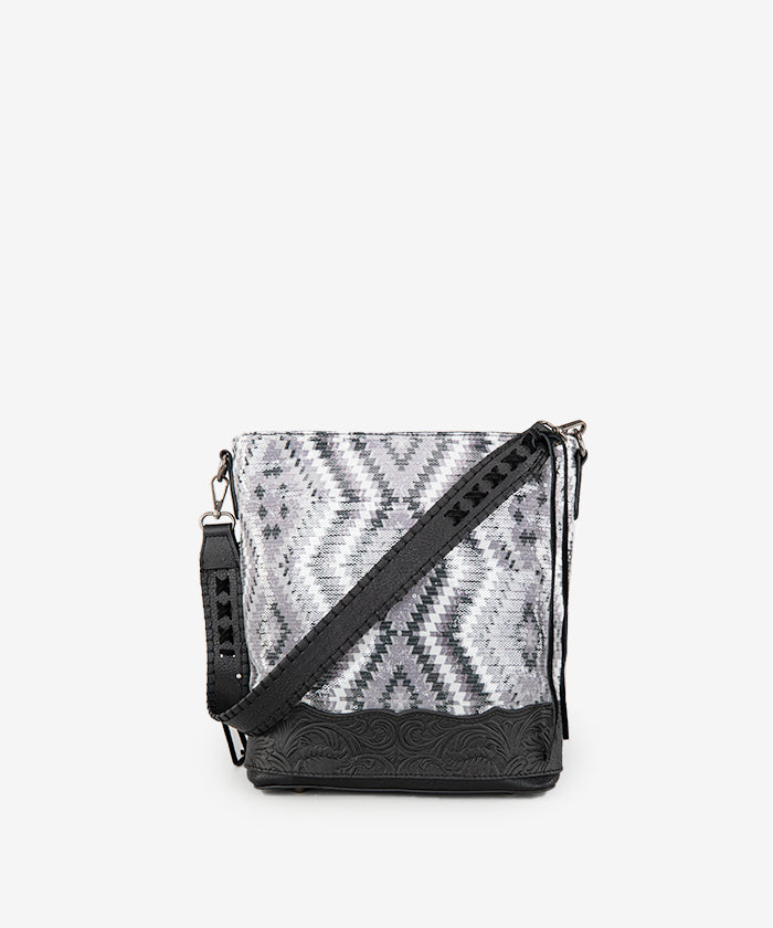 Montana West Sequined Aztec Concealed Carry Hobo Bag - Stylish & Functional Crossbody Purse for Women | Perfect for Everyday Use, Travel & Concealed Carry