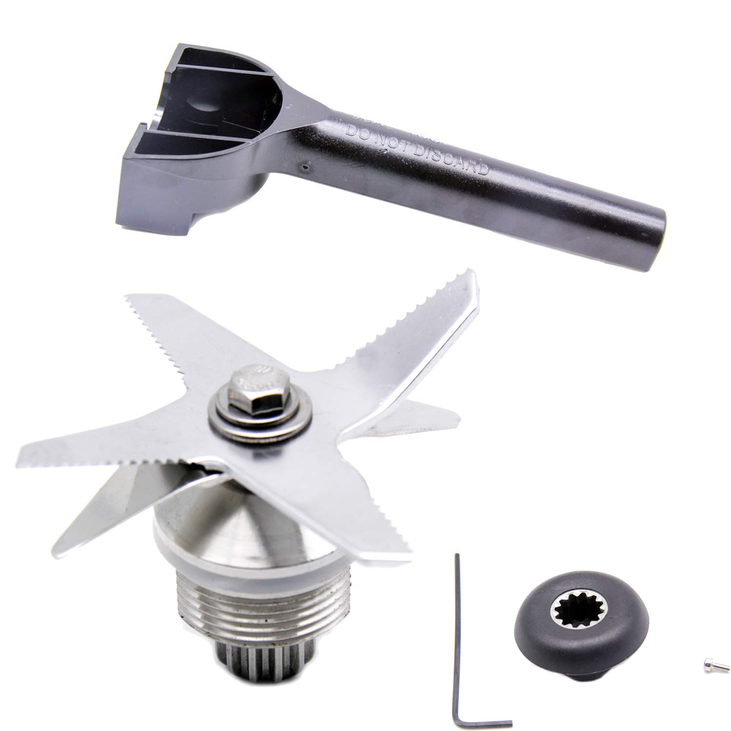 Vita-Mix 5200 Series Blender Repair Kit - 6 Knife Removal Tool, Drive Socket & Allen Wrench Replacement Parts for Standard Commercial 64/48/32 oz Containers | Perfect for Home Kitchen, Smoothie Bars & Restaurant Maintenance