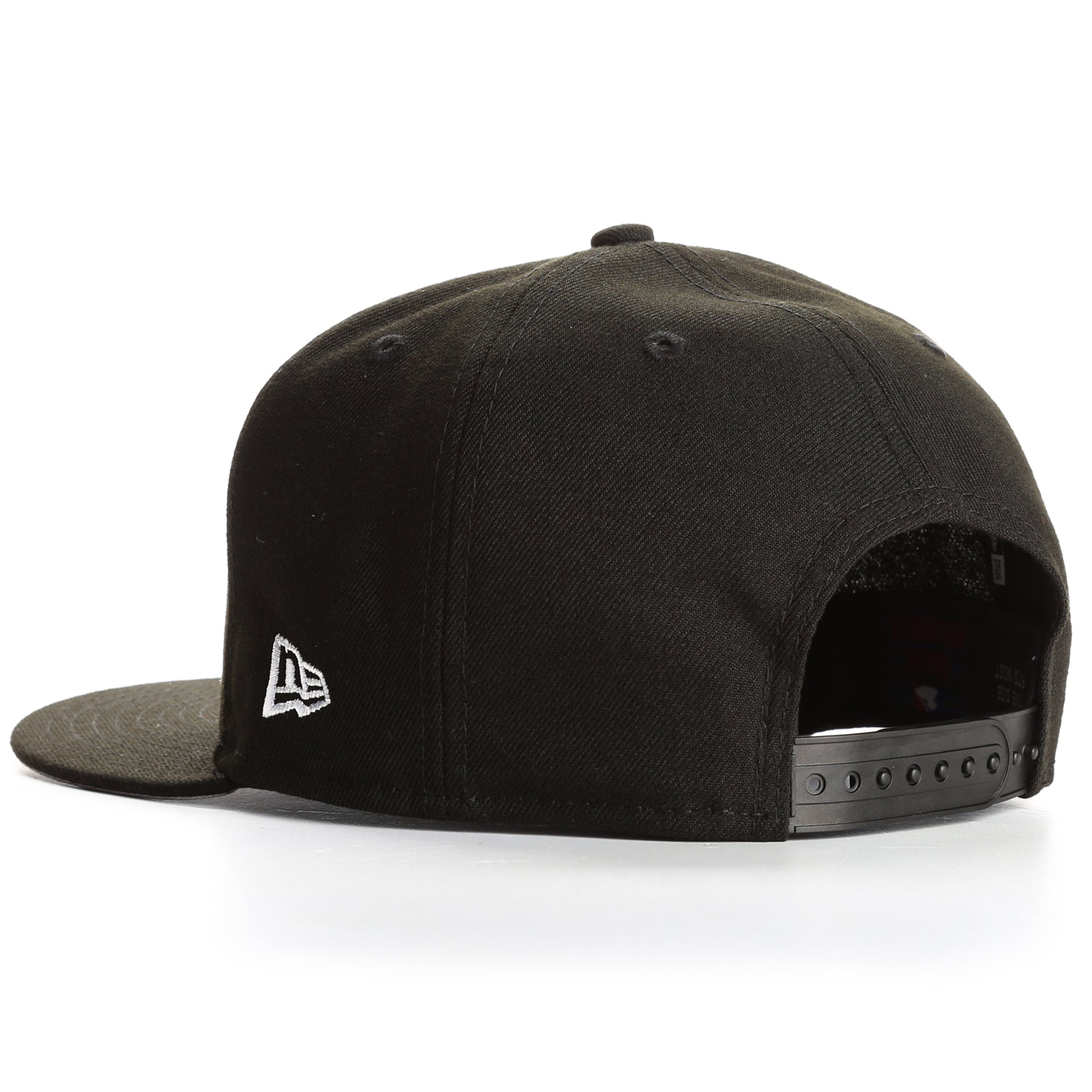 New Era 9Fifty MLB Logo Basic Snapback Hat - Black | Adjustable Baseball Cap for Men & Women | Perfect for Sports Fans, Streetwear & Casual Outfits