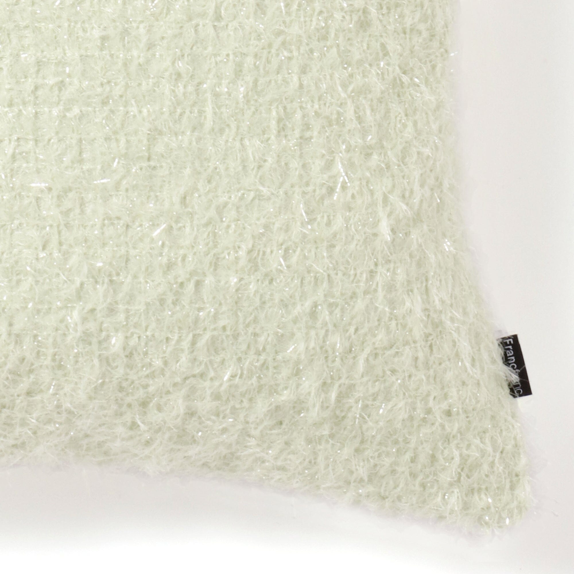 Premium 18x18 Inch Grid Cushion Cover - Light Green Decorative Pillow Case for Sofa, Bed & Outdoor Use - Machine Washable Square Cushion Slipcover
