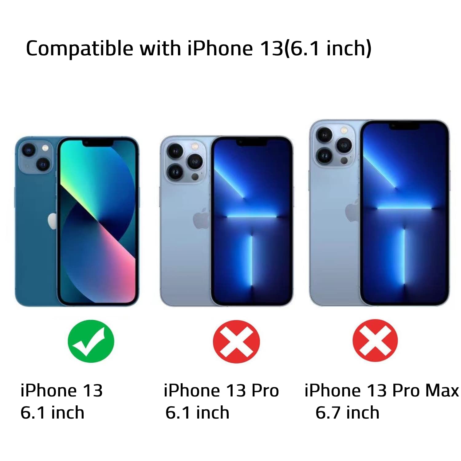 Trendy Label Stickers Design TPU Bumper Phone Case for iPhone 13 - Cool Collage Protective Cover Compatible with iPhone 13 for Women, Men, Girls & Boys - Perfect for School, Work, Travel & Everyday Use