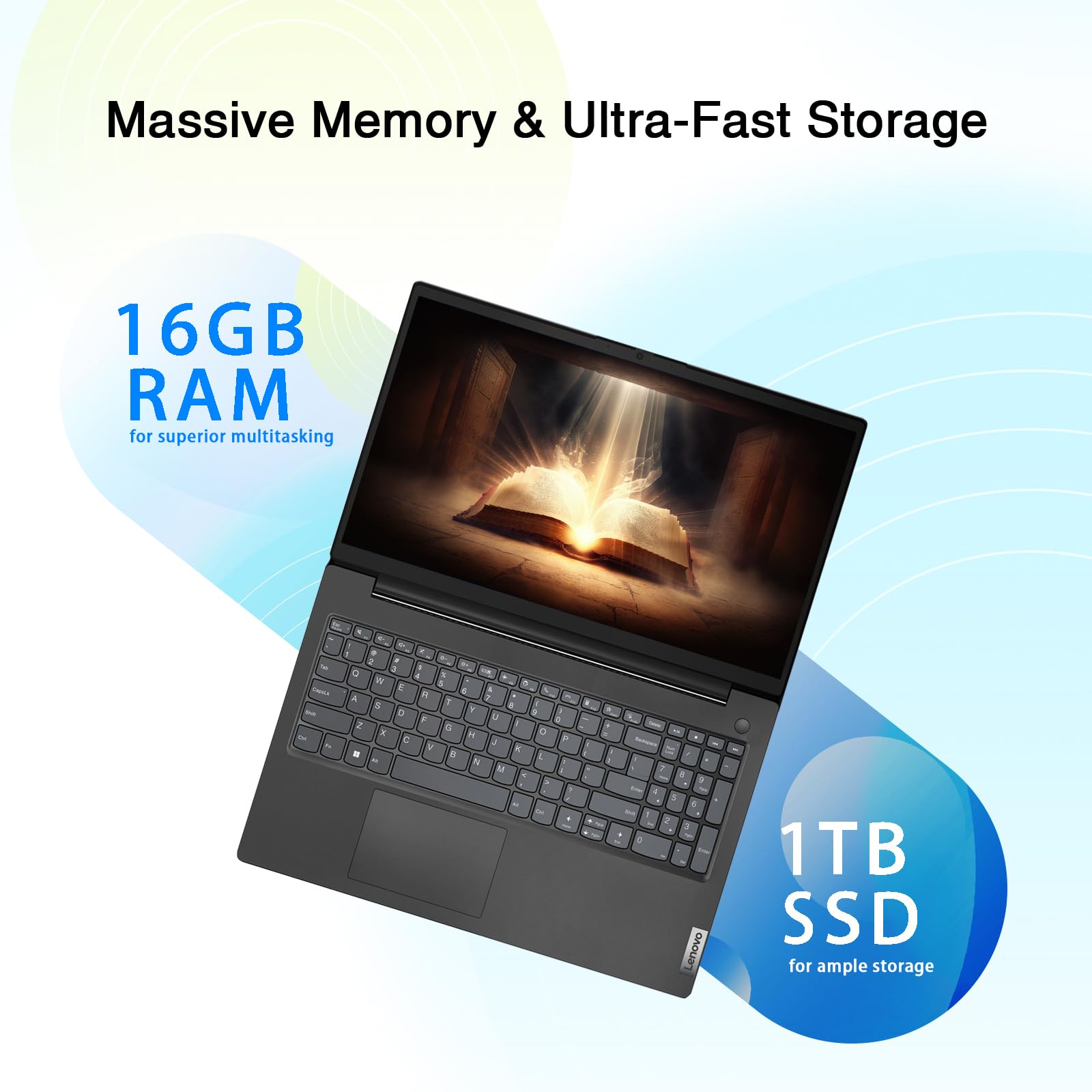 Lenovo V15 Business Laptop - Intel Core i5 4-Core Processor, 15.6