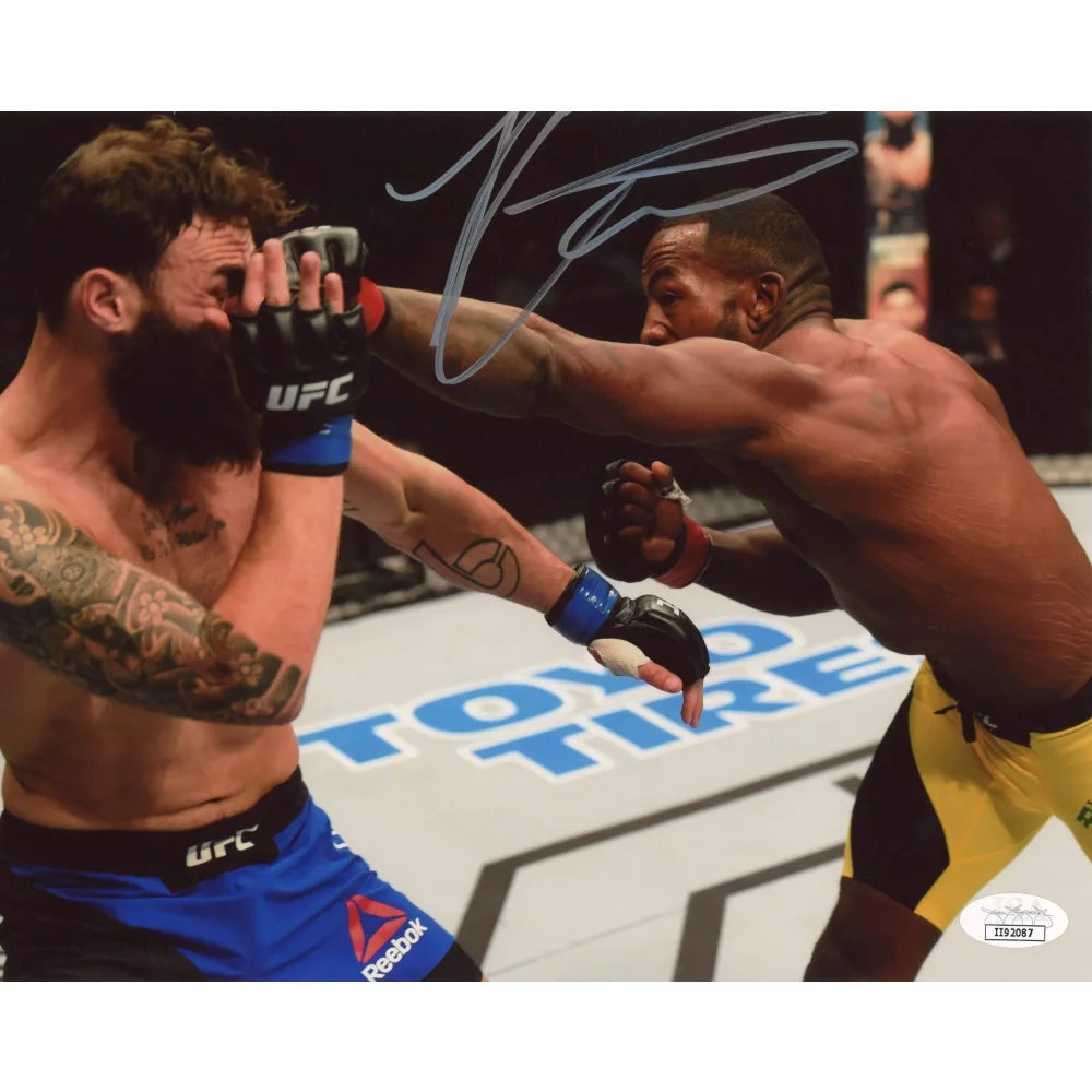 Khalil Rountree Jr. Autographed 8x10 Photo - UFC Fighter Signed Memorabilia with JSA COA - Perfect for MMA Fans, Sports Collectors & Man Cave Decor
