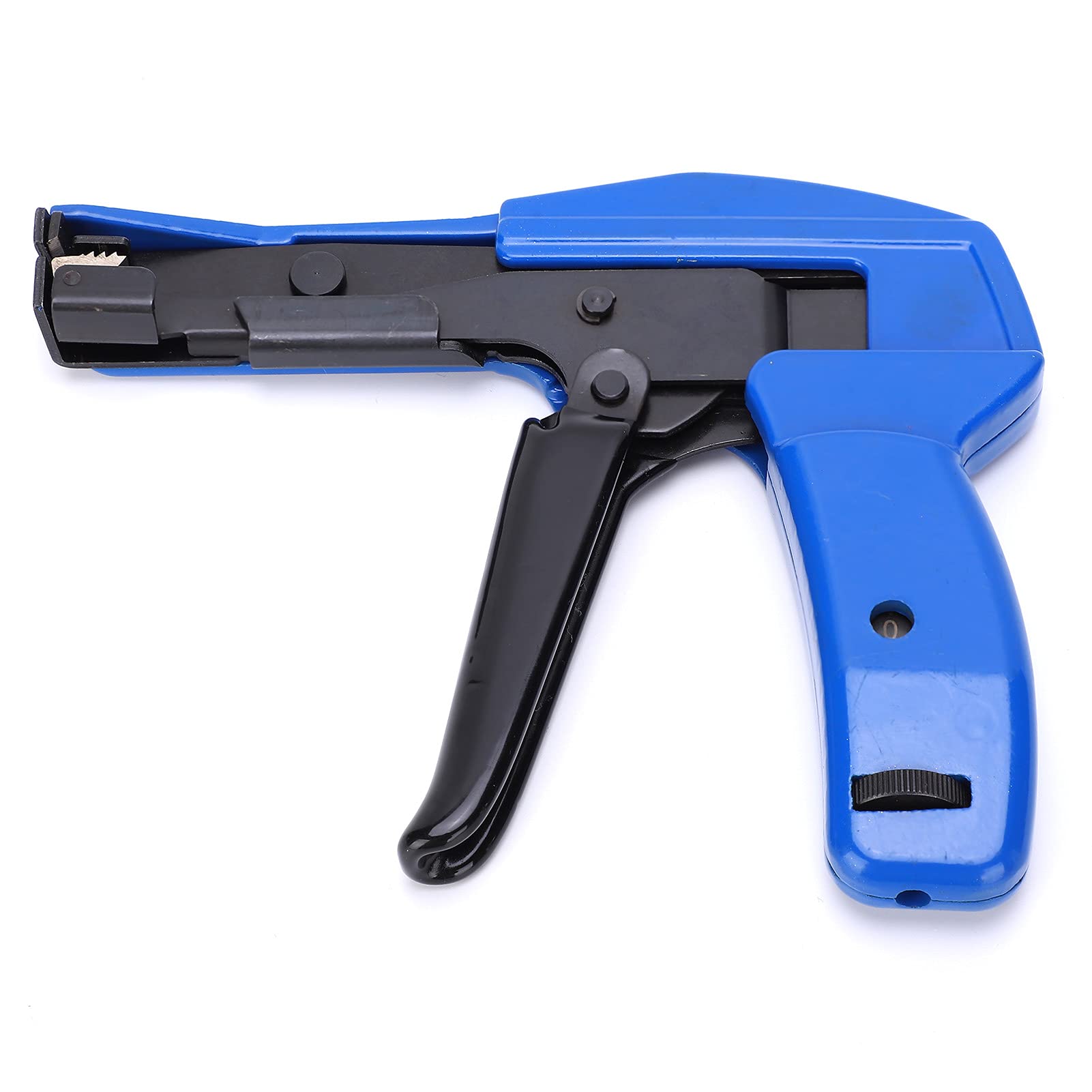 HS-600A Professional Cable Tie Gun - Heavy Duty High Carbon Steel Tool for 2-4.8mm² Nylon Cable Ties - Perfect for Electrical Wiring, HVAC Installations & Industrial Bundling