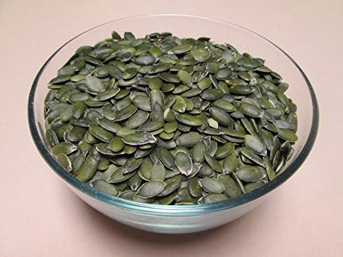 Organic Hulled Pumpkin Seeds 5lb Bag - Raw, Unsalted, Non-GMO - Perfect for Snacking, Baking & Salads