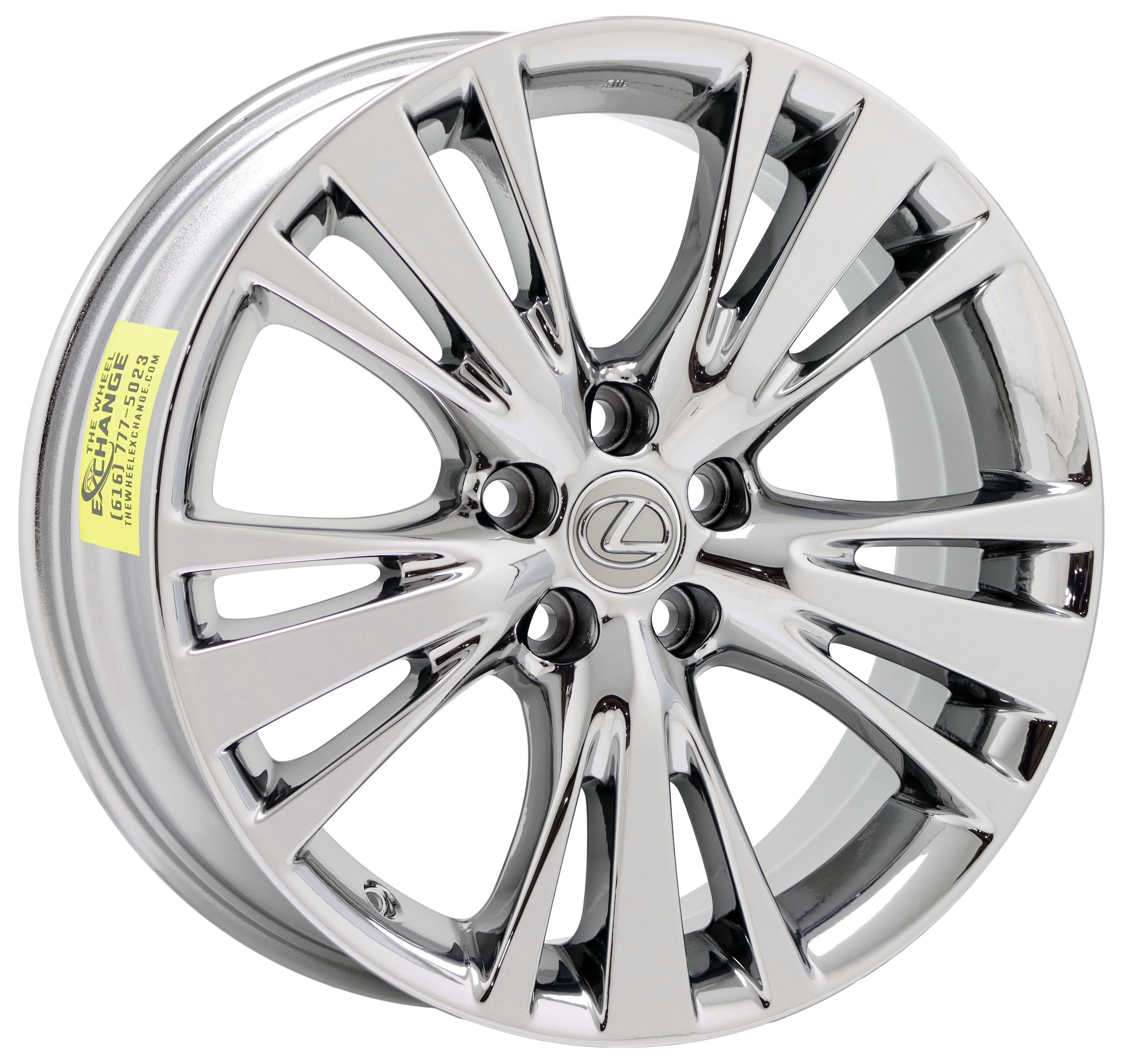 19 Lexus RX350 RX450 Bright Chrome OEM Factory Wheels Rims Set of 4 74254 - Perfect for Luxury SUV Upgrades & Customization
