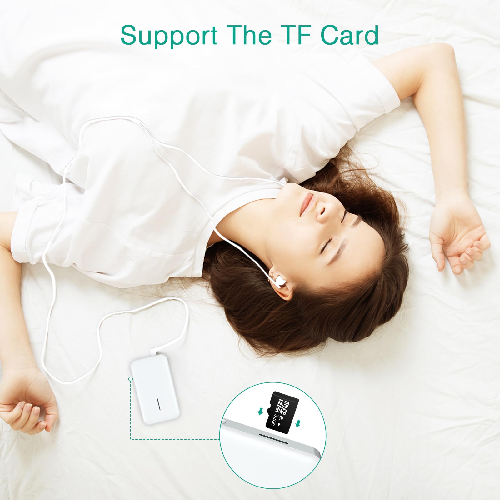 ORIA Bluetooth 5.3 Transmitter and Receiver 2-in-1 Wireless Audio Adapter with TF Card Slot, Volume Control & Noise Cancellation - 3.5mm Aux Bluetooth Converter for TV, PC, Headphones, Speakers, Home Stereo - Perfect for Home Entertainment & Wireless Audio Streaming