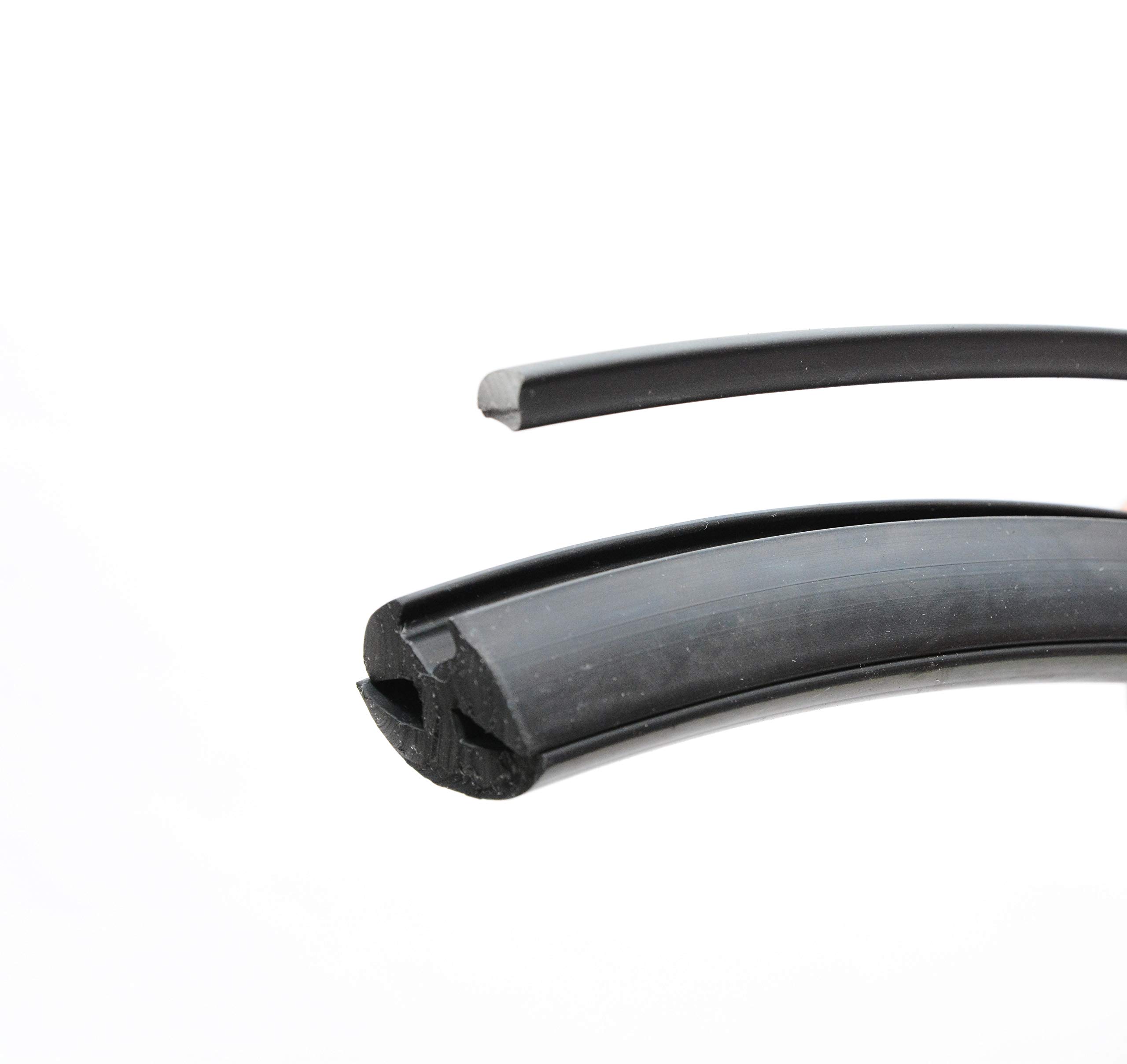 High-Quality Window Rubber Seal Locking Gasket - 20ft Weatherproof Seal for Car Windshields, Boat Windows & Heavy Equipment - Perfect for Automotive, Marine & Industrial Weatherproofing