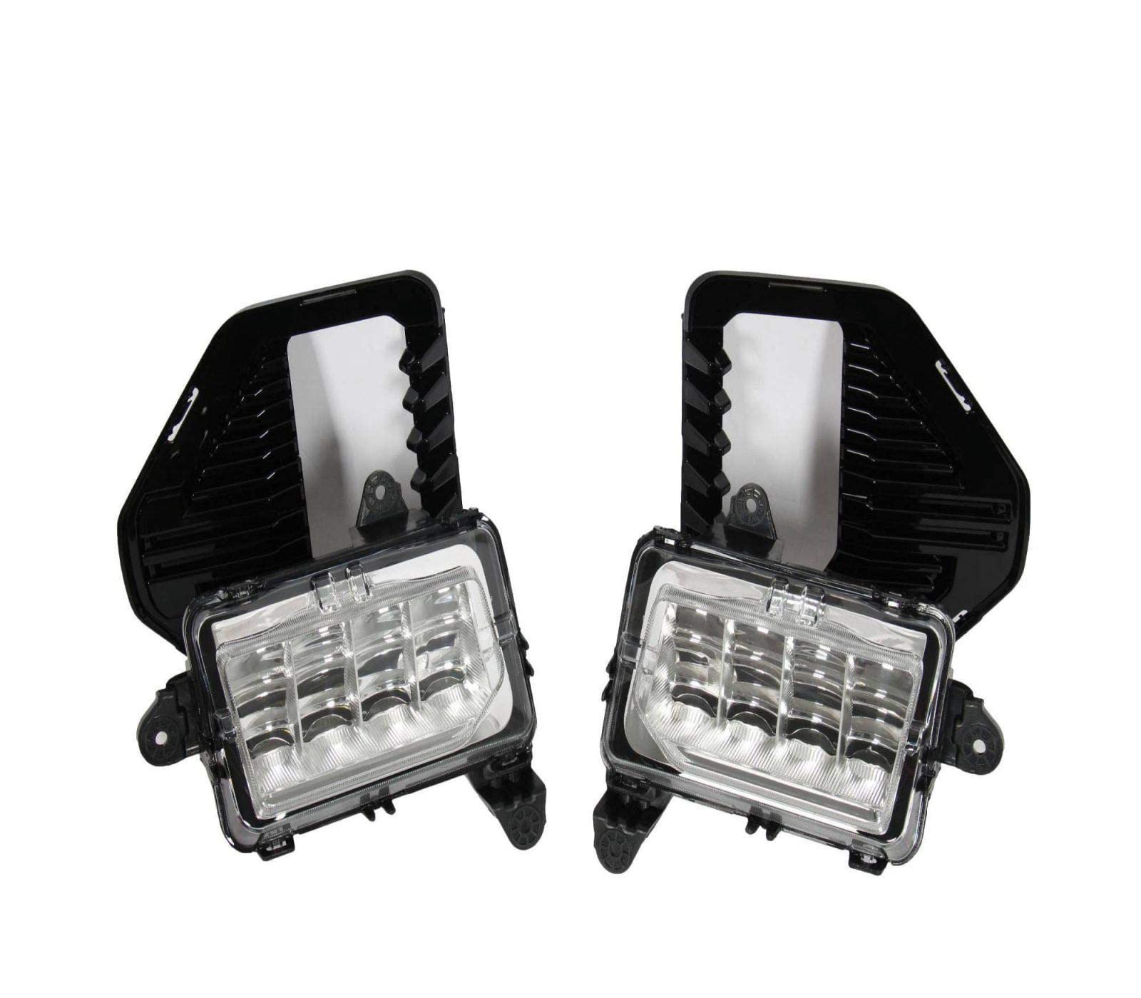 GMC Sierra Denali 1500 LED Fog Lights 2019-2020 - Bumper Lamps for Night Driving