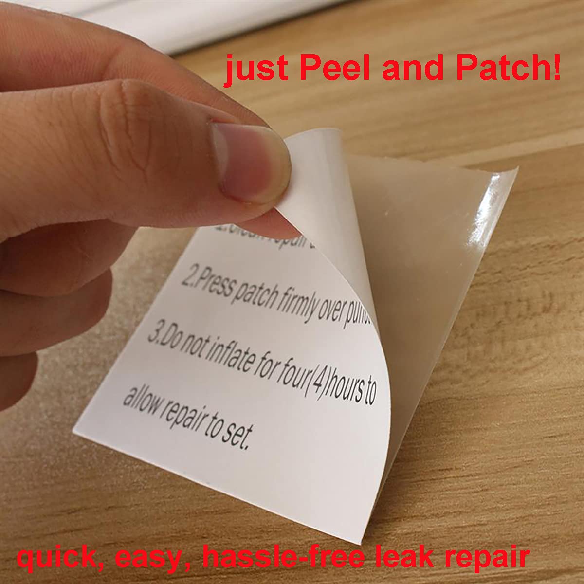 ATIE 20-Pack Self-Adhesive Vinyl Pool Repair Patches - Waterproof Fix for Inflatable Pools, Above Ground Pools, Air Mattresses & Pool Toys - Perfect for Summer Pool Parties, Beach Trips and Backyard Fun