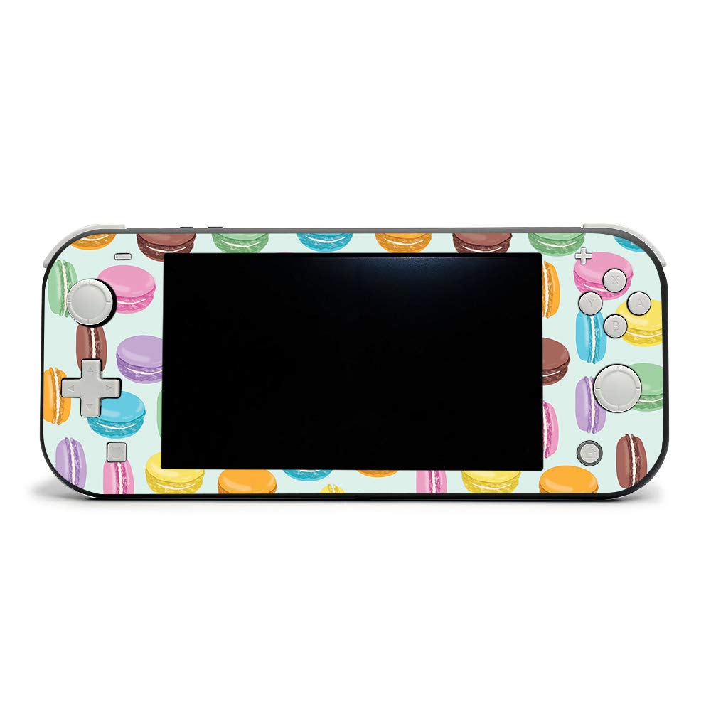 MightySkins Protective Vinyl Decal Wrap Cover for Nintendo Switch Lite - Macarons Design | Durable, Easy to Apply & Remove | Made in USA | Perfect for Gaming, Travel & Personalization