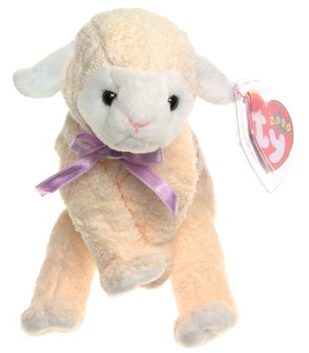TY Beanie Baby - FLEECIE the Lamb Stuffed Animal Plush Toy | Soft & Cuddly Collectible for Kids & Adults | Perfect for Gifts, Nursery Decor & Plush Collections