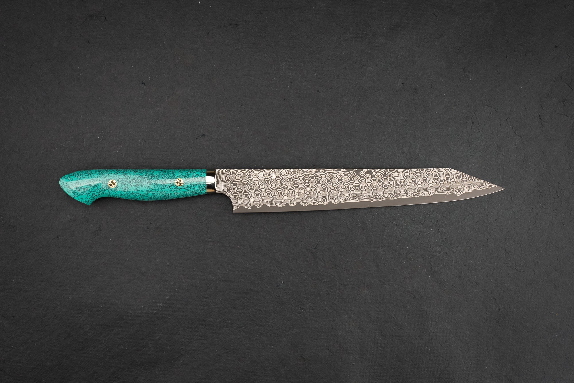 Premium Nigara SG2 Damascus Kiritsuke Sujihiki Knife 255mm - High-Performance Japanese Chef Knife for Slicing Meat, Fish & Sushi - Perfect for Professional Chefs & Home Cooking Enthusiasts
