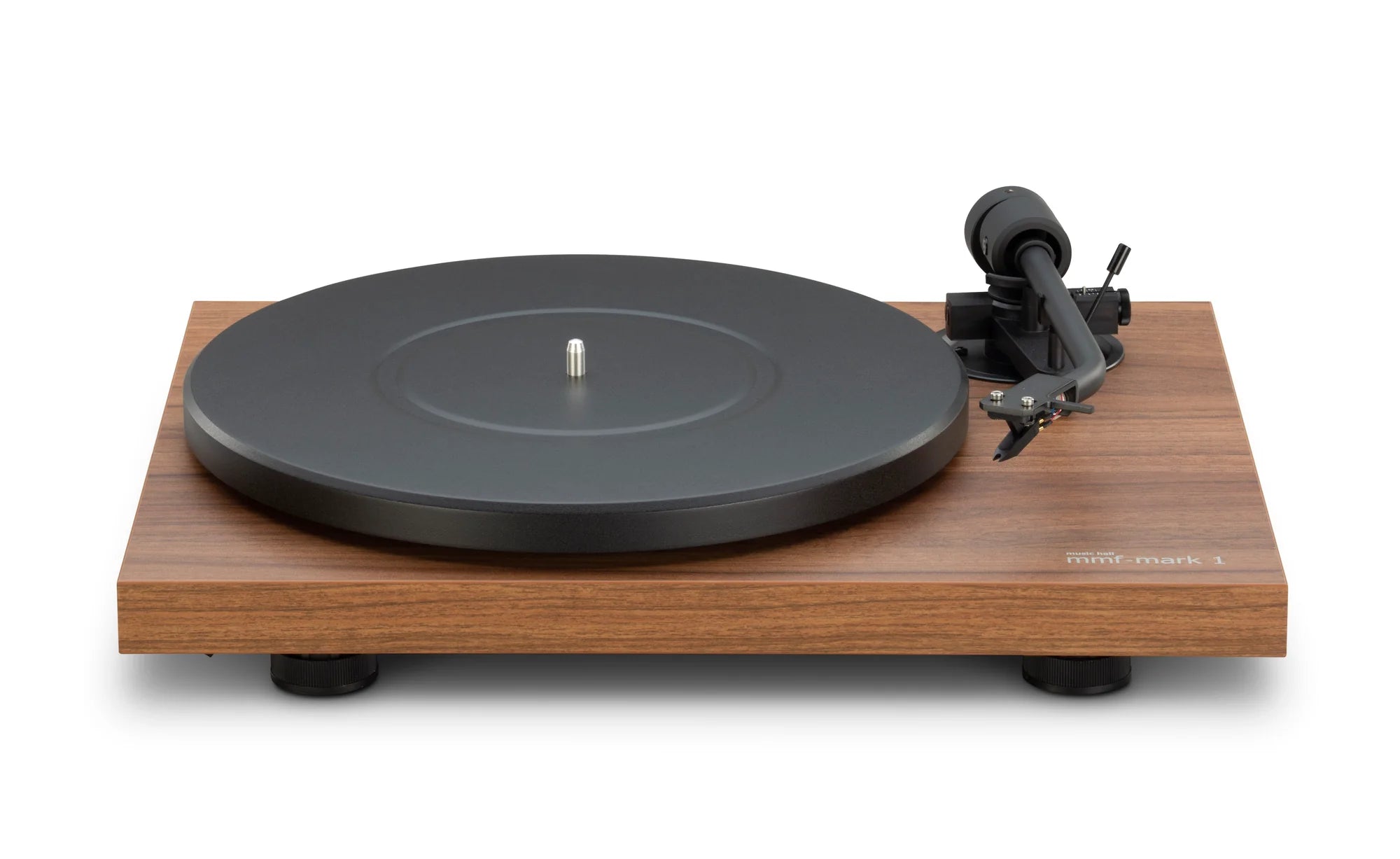 Music Hall MMF Mark 1 Turntable - Belt Drive Vinyl Record Player with Built-in Preamp | Perfect for Home Audio & DJ Setup