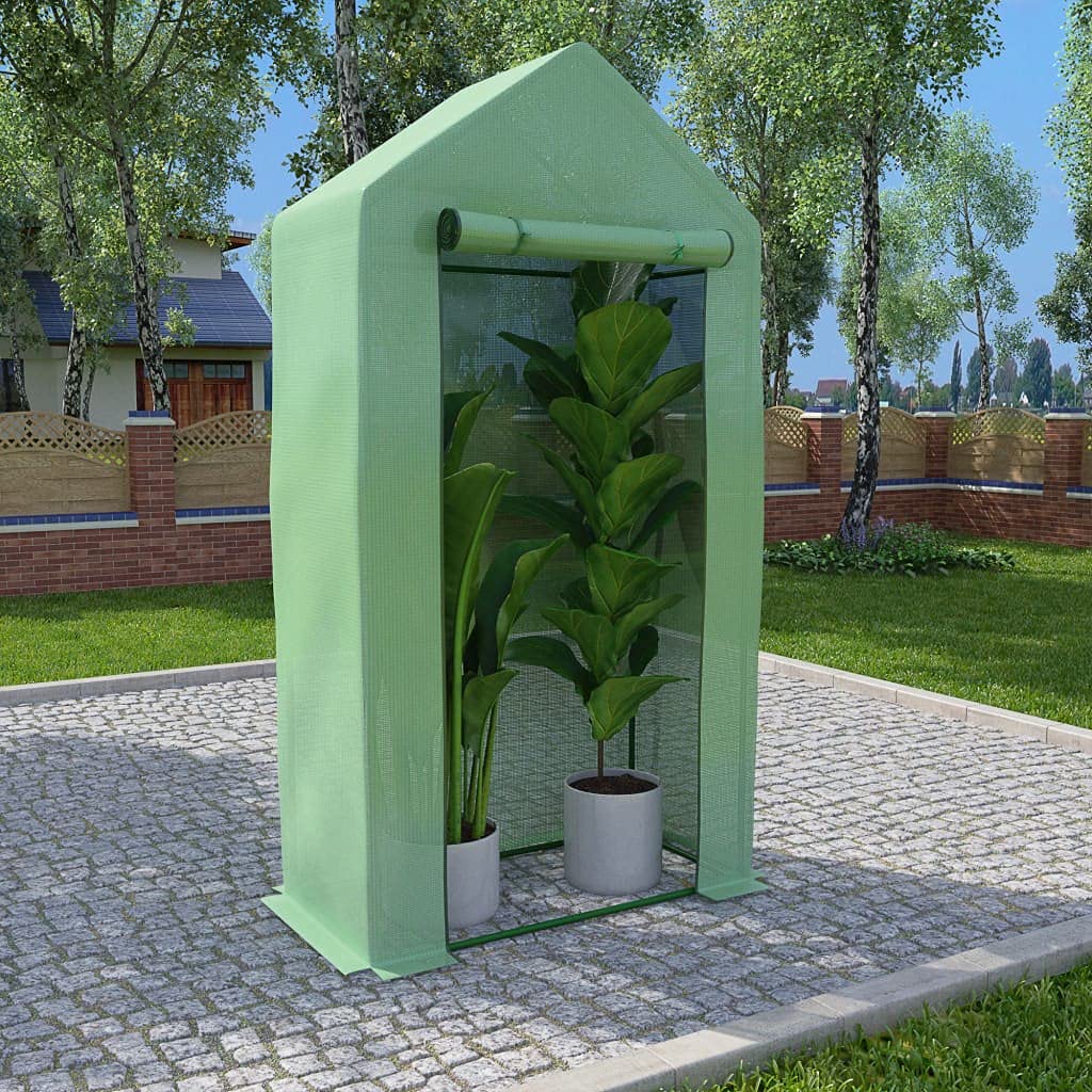 Walk-in Greenhouse Tent with Steel Frame - 5.4 ft² (39.4