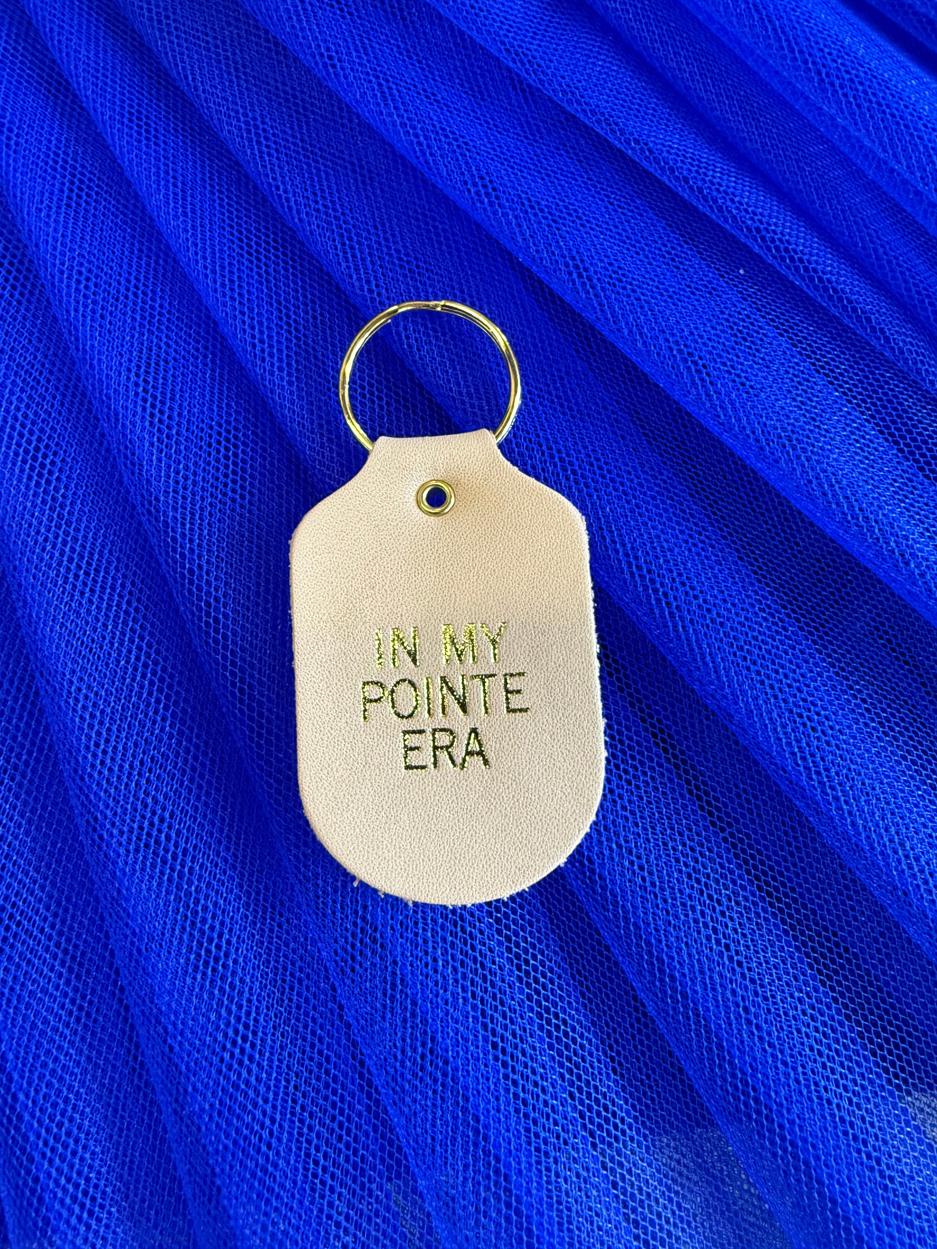 In My Pointe Era Keychain - Ballet Dance Gift for Dancers, Teachers & Students - Perfect for Dance Bags, Backpacks & Keys