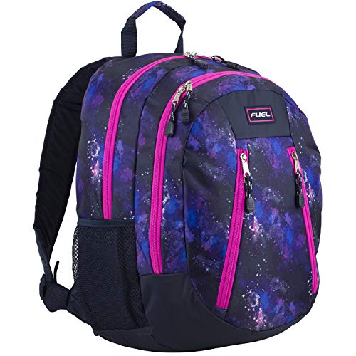 Navy Blue/Pink Trim/Galaxy Print