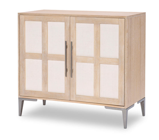 Biscayne Bachelor Door Chest Beige - Stylish Storage Cabinet for Bedroom, Living Room, or Entryway - Perfect for Organizing Clothes, Shoes, and Accessories