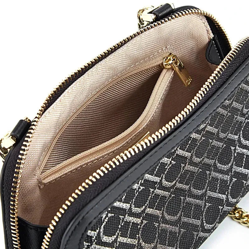 Stylish Women's Chain Strap Crossbody Bag - Fashionable Shoulder Purse for Daily Use, Date Night & Travel Accessories